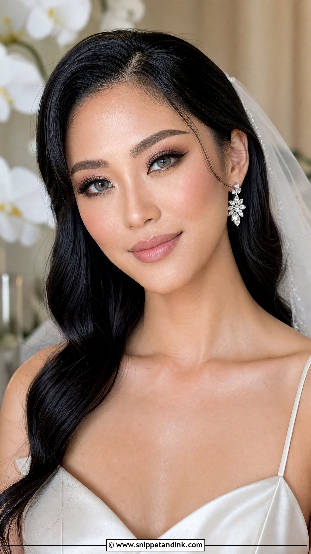 Bridal Makeup For Blue Eyes And Black Hair - Snippet and Ink - 35 Wedding Makeup for Blue Eyes