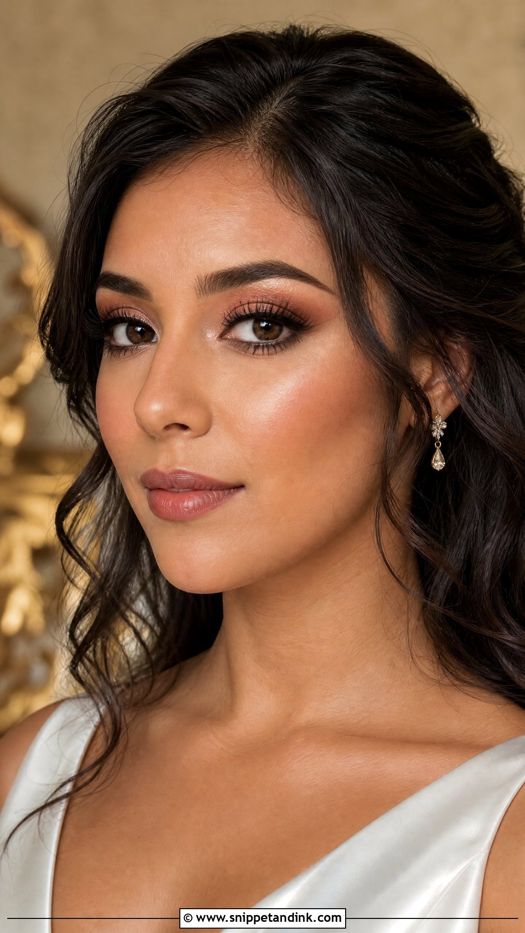 Bridal Makeup For Brown Eyes - Snippet and Ink - 25 Simple Wedding Makeup for Bride Ideas