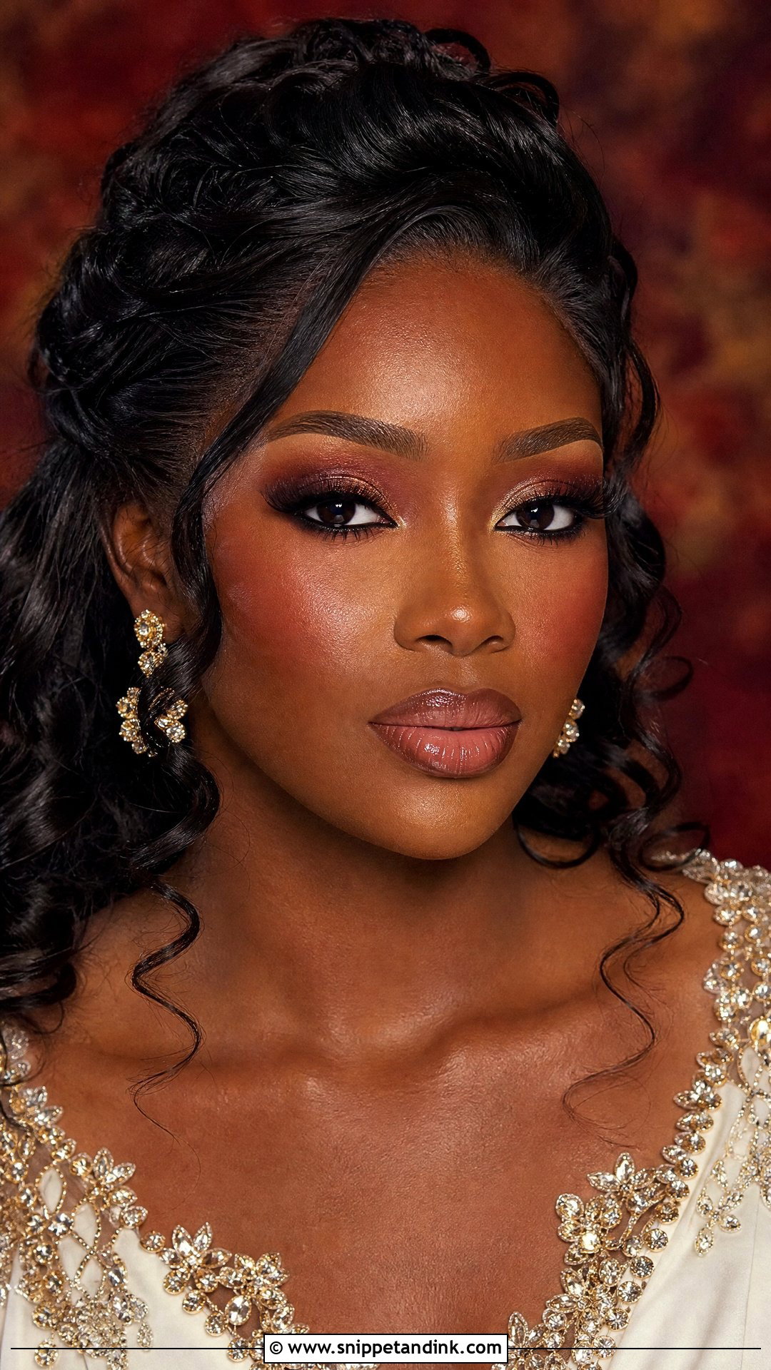Bridal Makeup For Dark Brown Skin - Snippet and Ink - 25 Bridal Makeup for Brown Skin Ideas
