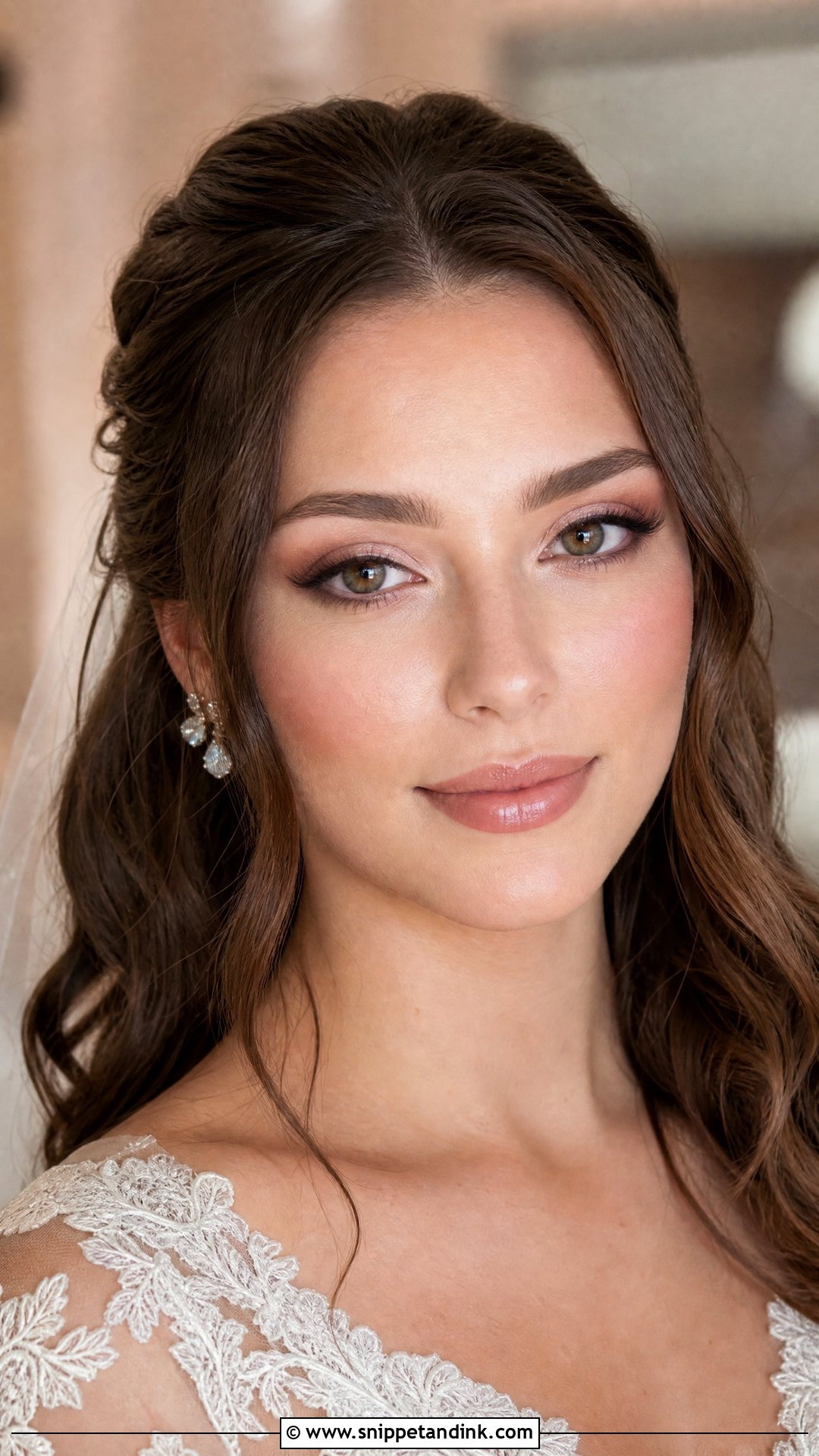 Bridal Makeup For Hooded Eyes - Snippet and Ink - 20 Bride Makeup Looks Wedding Day