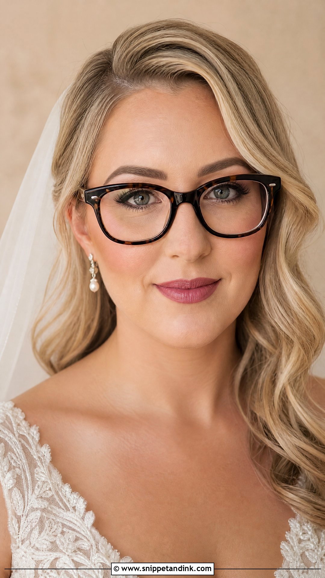 Bridal Makeup For Thick Frame Glasses - Snippet and Ink - 20 Bridal Makeup with Glasses
