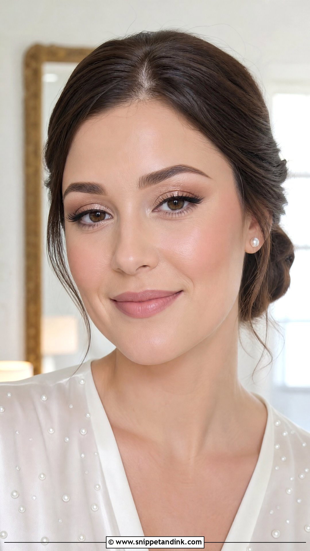 Bridal Makeup With Half Lashes For Hooded Eyes - Snippet and Ink - 25 Bridal Makeup for Hooded Eyes