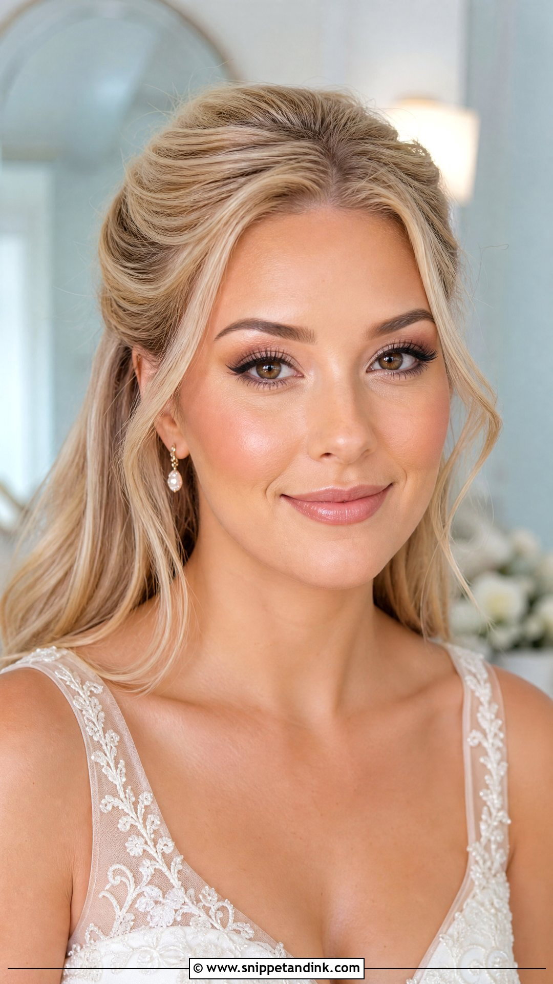 Bridal Makeup for Brown Eyes and Blonde Hair - Snippet and Ink - 25 Bridal Make Up for Brown Eyes