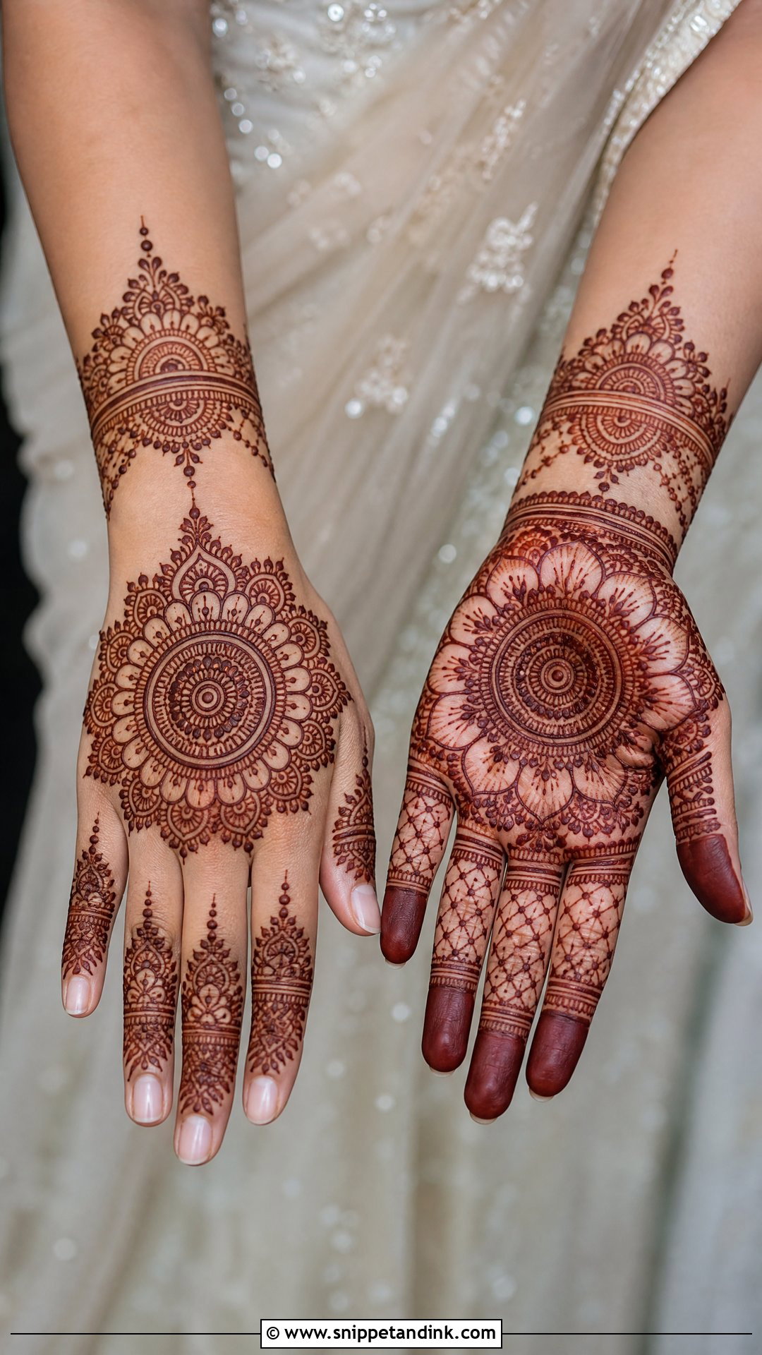Bridal Mandala Mehndi Design For Hands - Snippet and Ink - 20 Wedding Mehndi Designs Bridal Hands