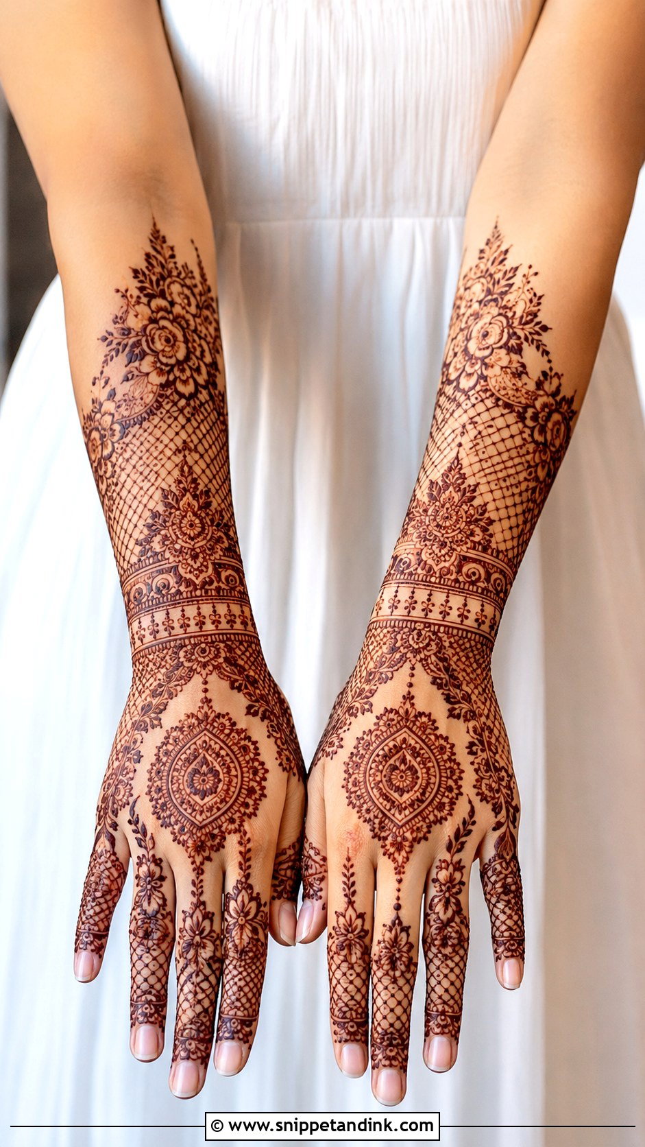 Bridal Mehndi Design Back Hand - Snippet and Ink - 30 Bridal Wedding Mehendi Designs