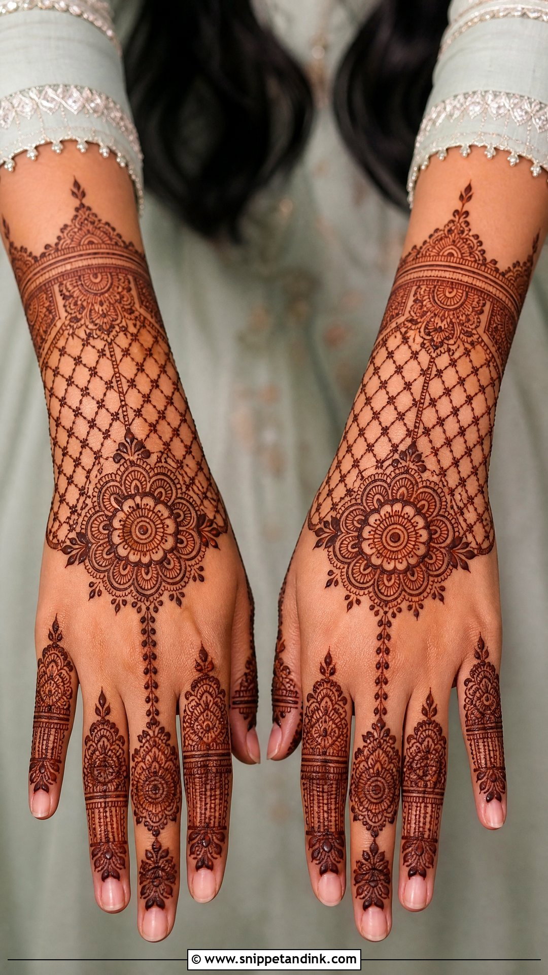 Bridal Mehndi Design Back Hand - Snippet and Ink - 20 Bridal Mehndi Latest Design Ideas