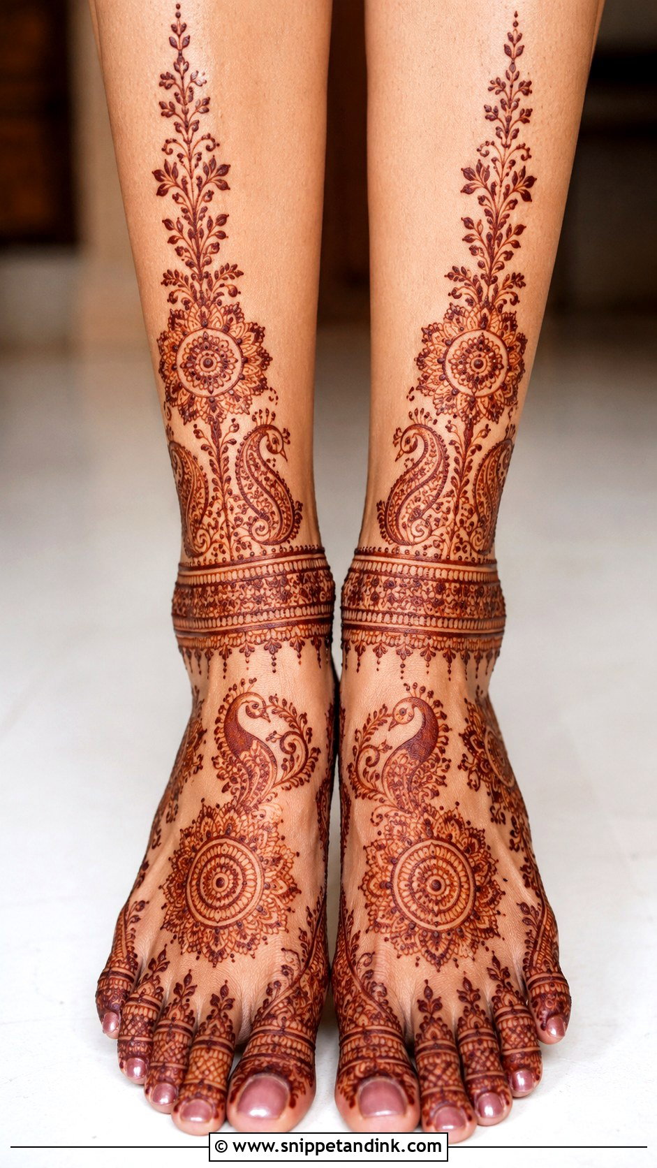 Bridal Mehndi Design For Legs - Snippet and Ink - 35 Latest Bridal Mehndi Designs Weddings