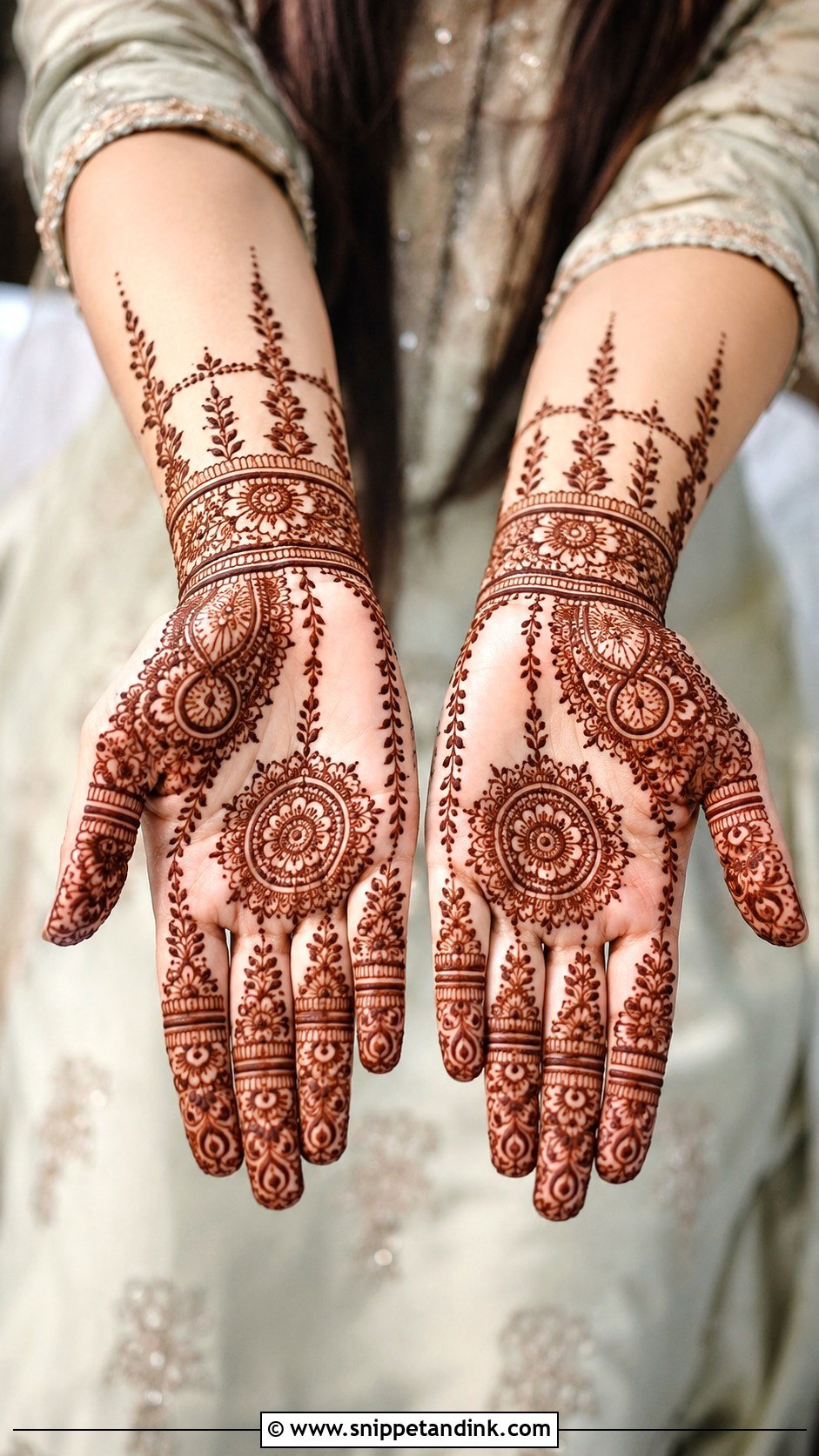Bridal Mehndi Design For Short Fingers - Snippet and Ink - 30 Bridal Wedding Mehendi Designs
