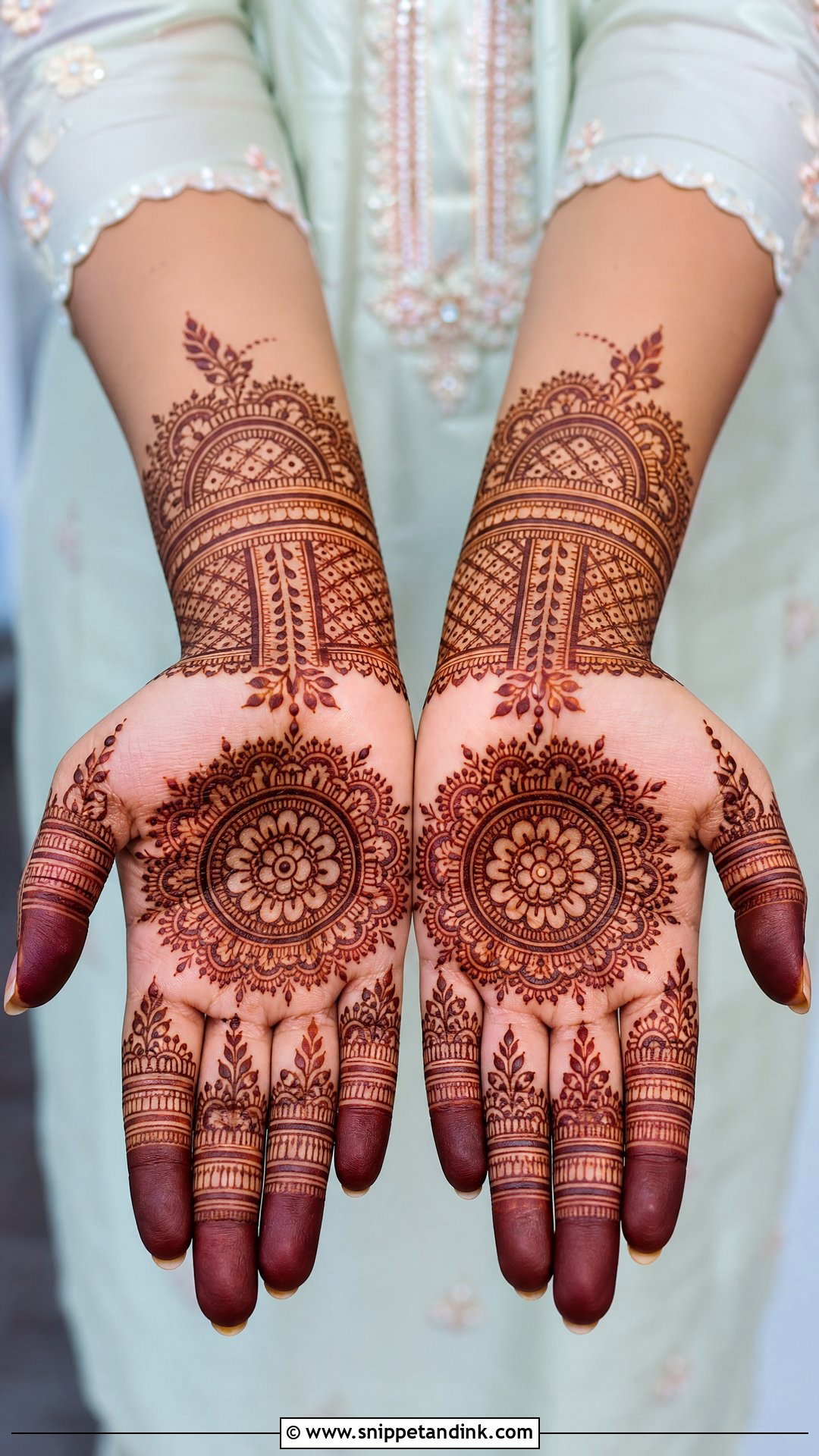 Bridal Mehndi Design For Short Fingers - Snippet and Ink - 20 Bridal Mehndi Designs Figures