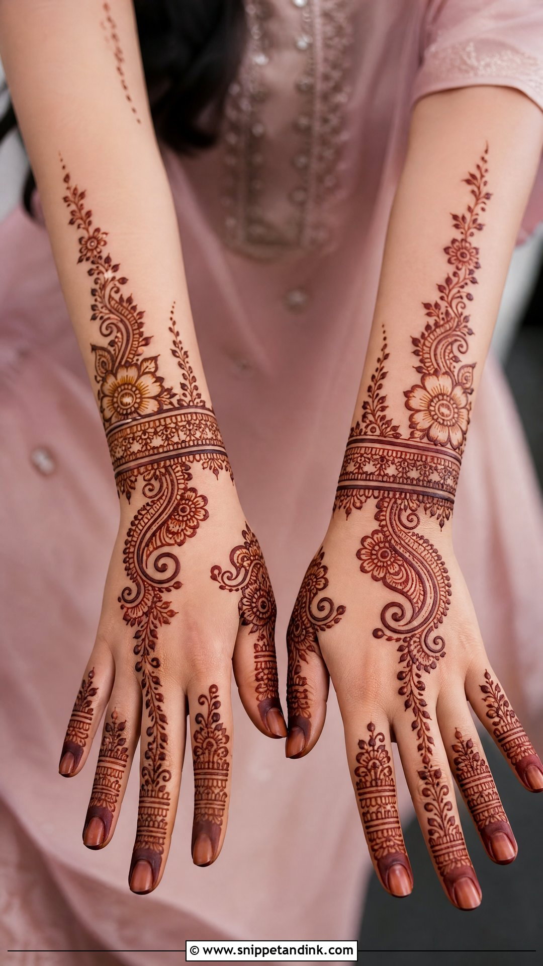 Bridal Mehndi Design For Short Hands - Snippet and Ink - 25 Bride Mehndi Designs Indian Weddings