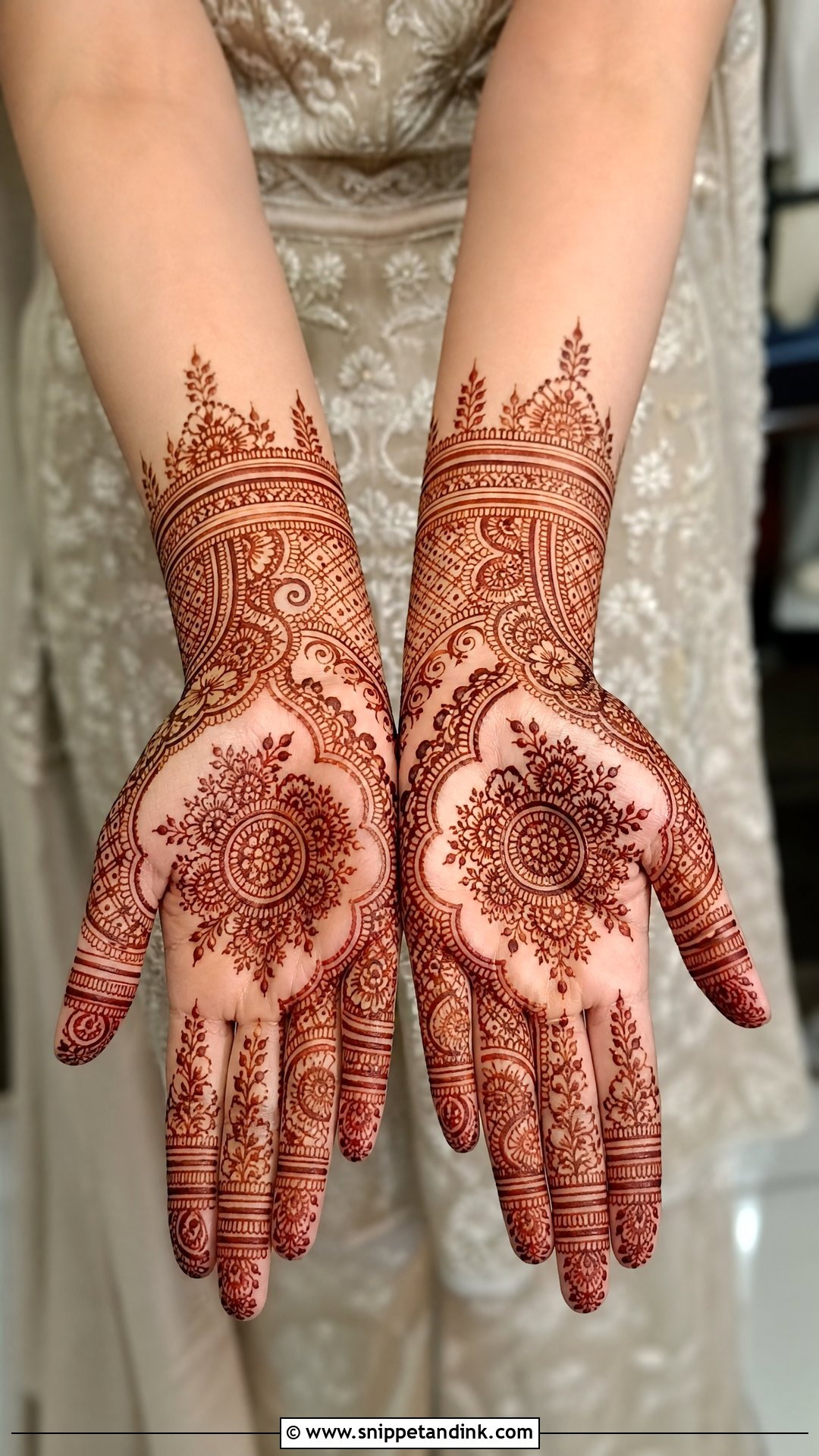 Bridal Mehndi Design For Small Hands - Snippet and Ink - 25 Traditional Indian Bridal Mehndi Designs