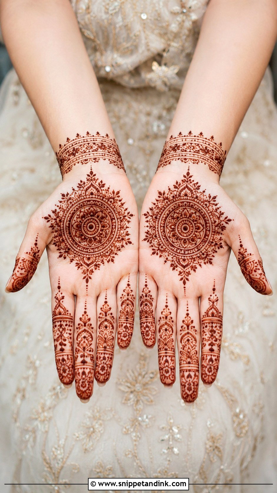 Bridal Mehndi Design For Small Hands - Snippet and Ink - 35 New Bridal Mehndi Designs