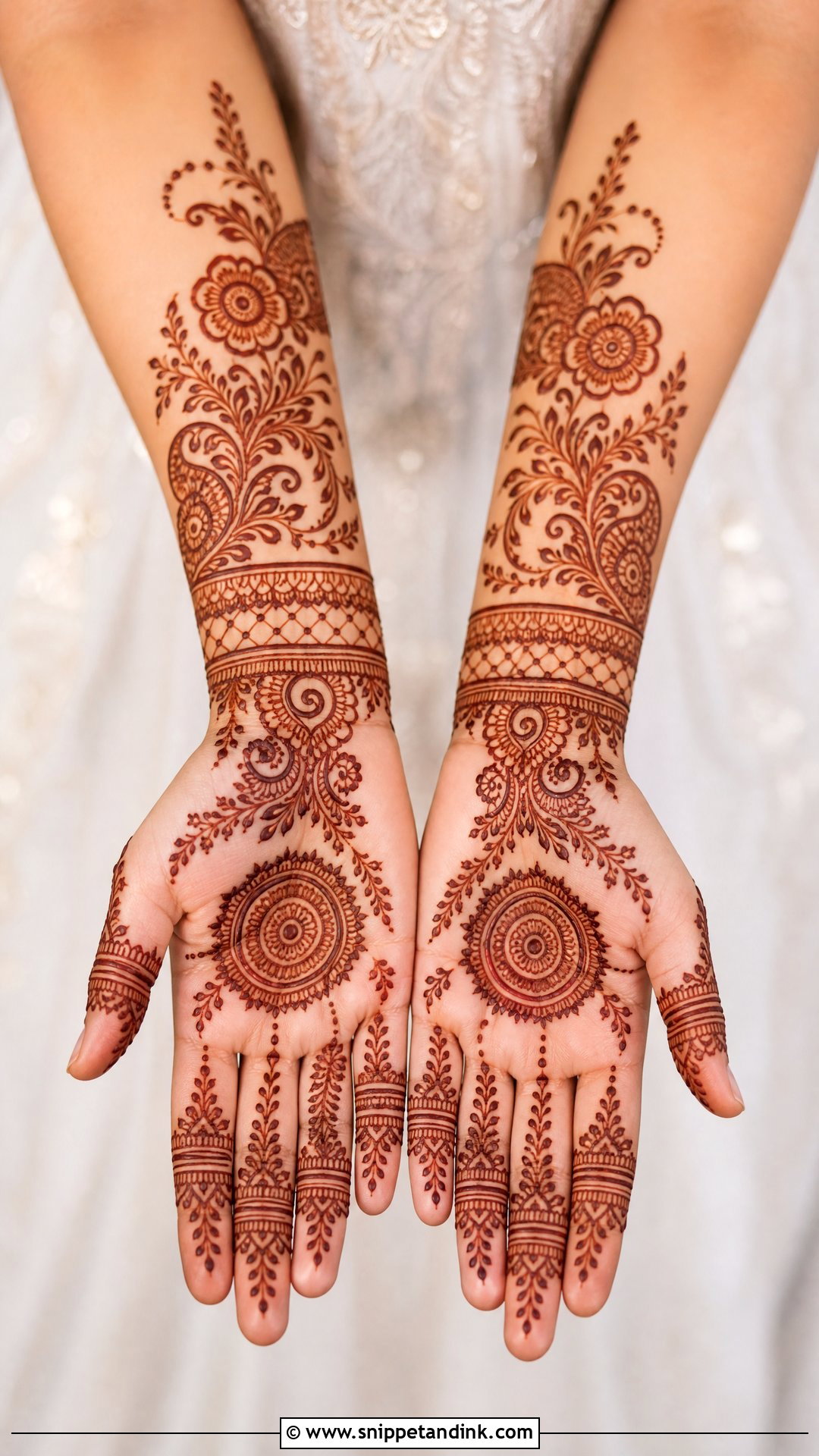 Bridal Mehndi Design For Small Hands - Snippet and Ink - 25 Bridal Mehndi Designs for Bride