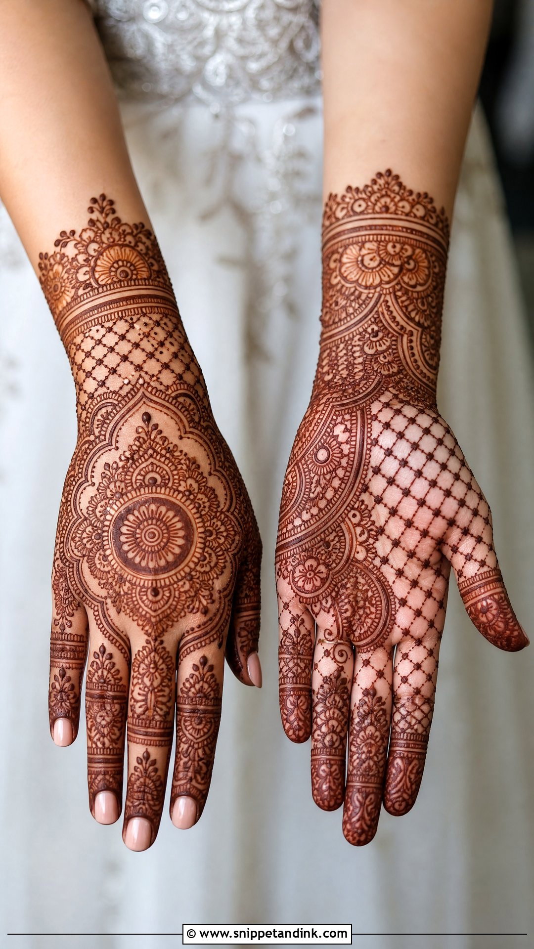 Bridal Mehndi Design With Jaali - Snippet and Ink - 20 Normal Bridal Mehndi Designs