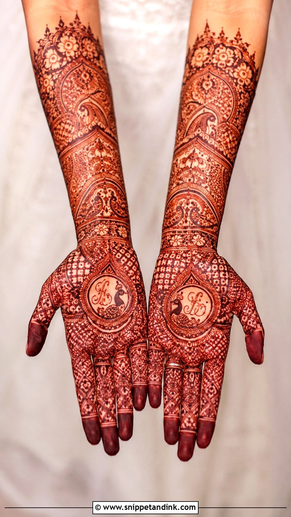 Bridal Mehndi Design - Snippet and Ink - 30 Cool Mehndi Designs