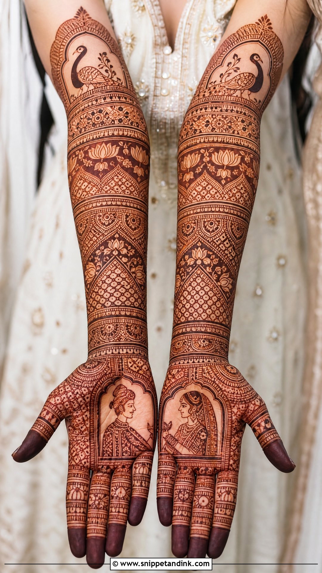 Bridal Mehndi Dress Design - Snippet and Ink - 20 Mehndi Dresses Designs