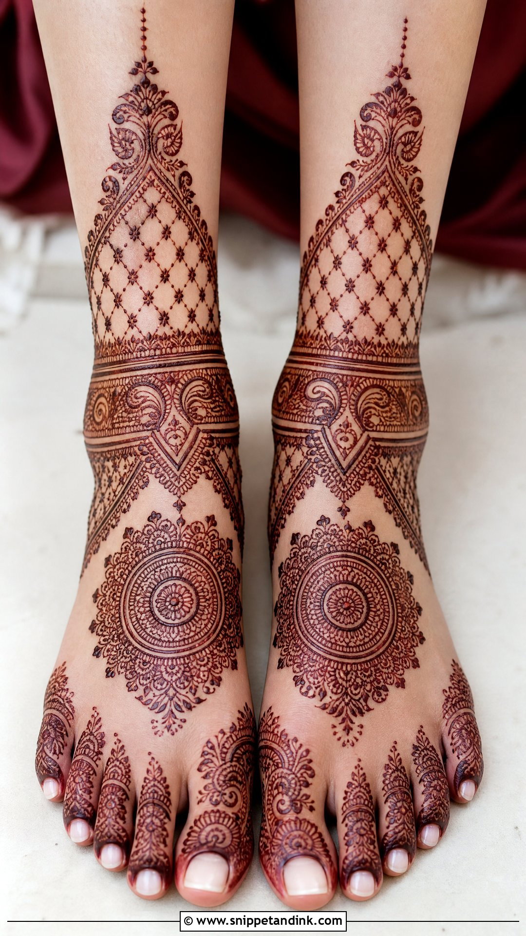 Bridal Mehndi For Feet - Snippet and Ink - 20 Indian Bridal Mehndi Designs Brides