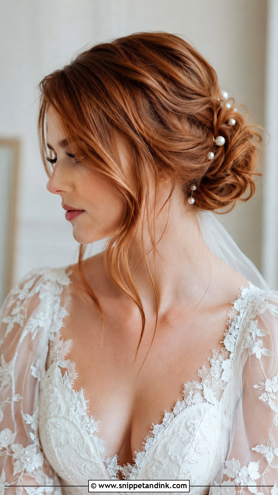 Bridal Messy Bun - Snippet and Ink - 20 Hairstyles for a Bride