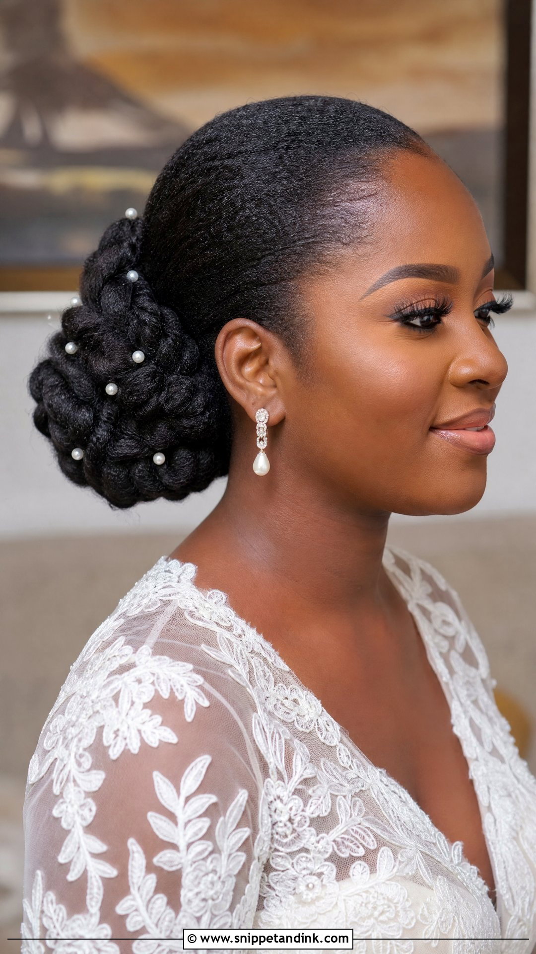 Bridal Packing Gel With Twist Bun - Snippet and Ink - 15 Bridal Packing Gel Hairstyle Ideas
