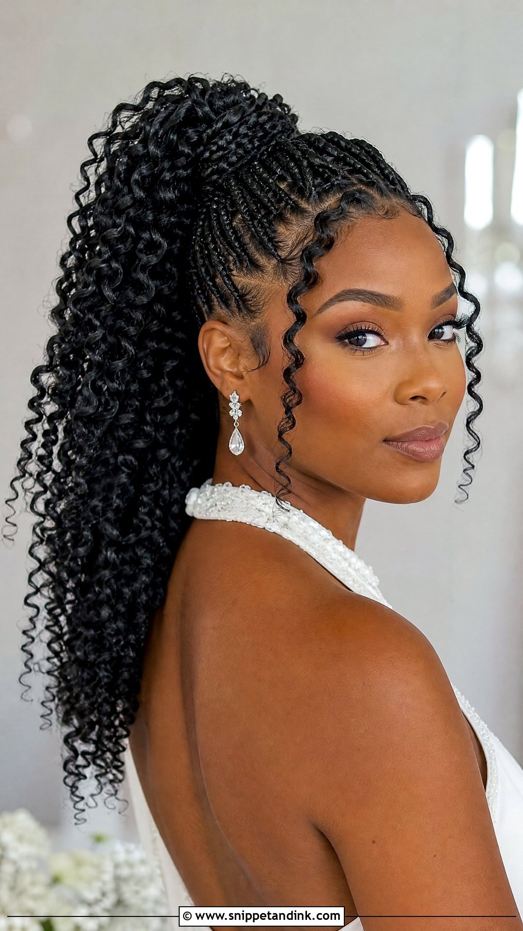 Bridal Passion Twist Ponytail - Snippet and Ink - 15 Bridal Twist Hairstyles