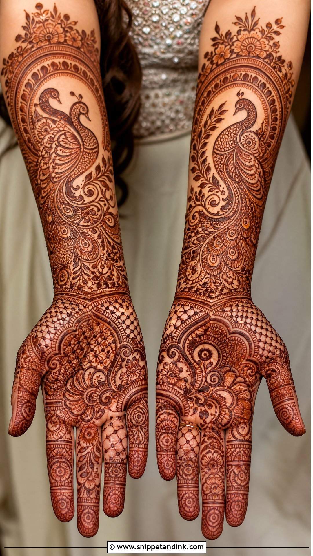 Bridal Peacock Mehndi Design Full Hand - Snippet and Ink - 20 Wedding Mehndi Designs Bridal Hands