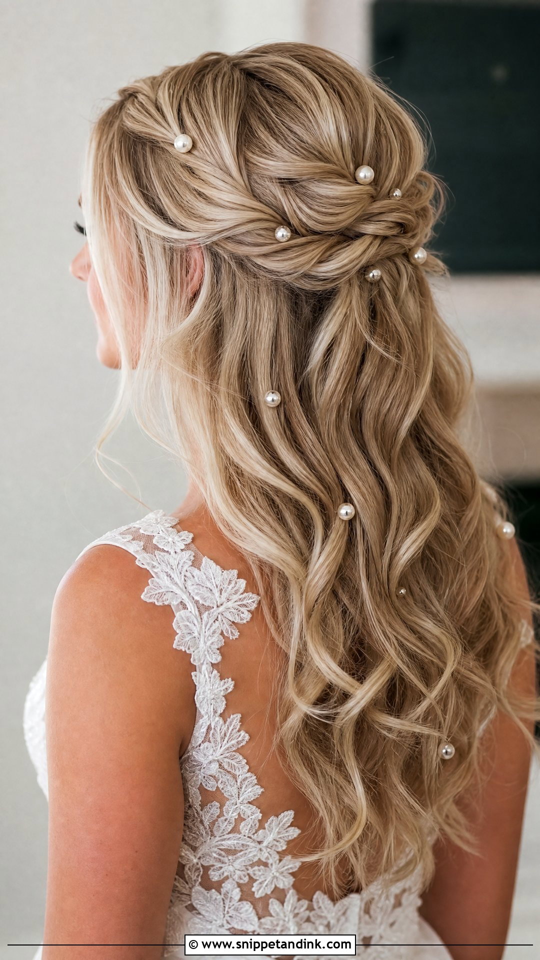 Bridal Pearl Hair - Snippet and Ink - 20 Unique Bridal Hair Ideas