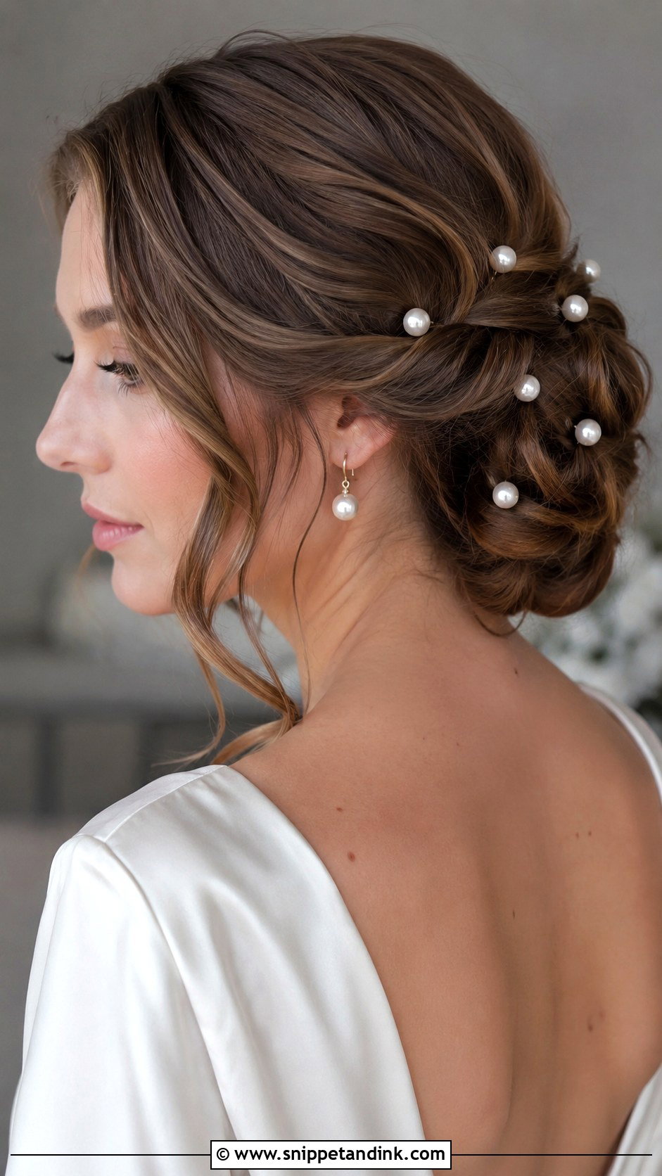 Bridal Pearl Hairstyle Video - Snippet and Ink - 20 Bridal Hairstyles Videos