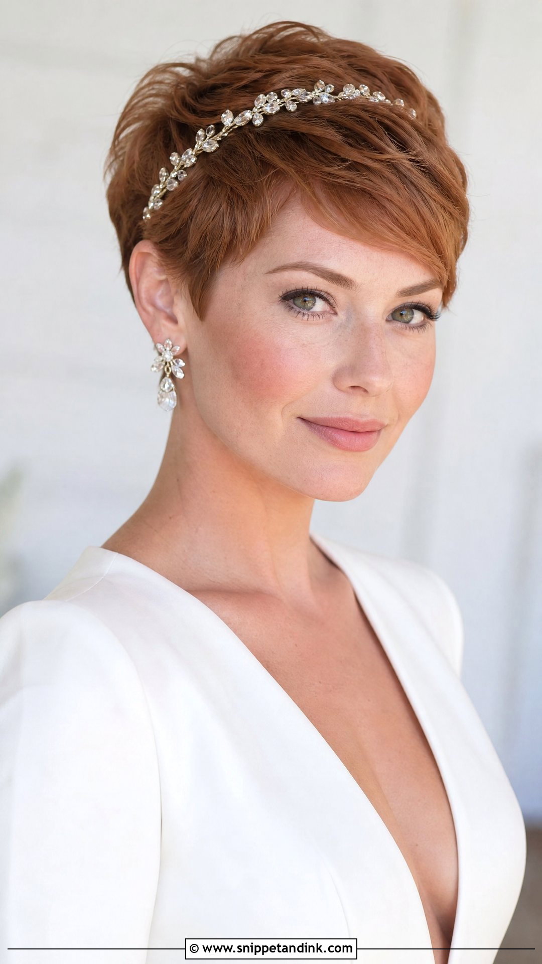 Bridal Pixie Cut - Snippet and Ink - 20 Modern Bridal Hairstyles