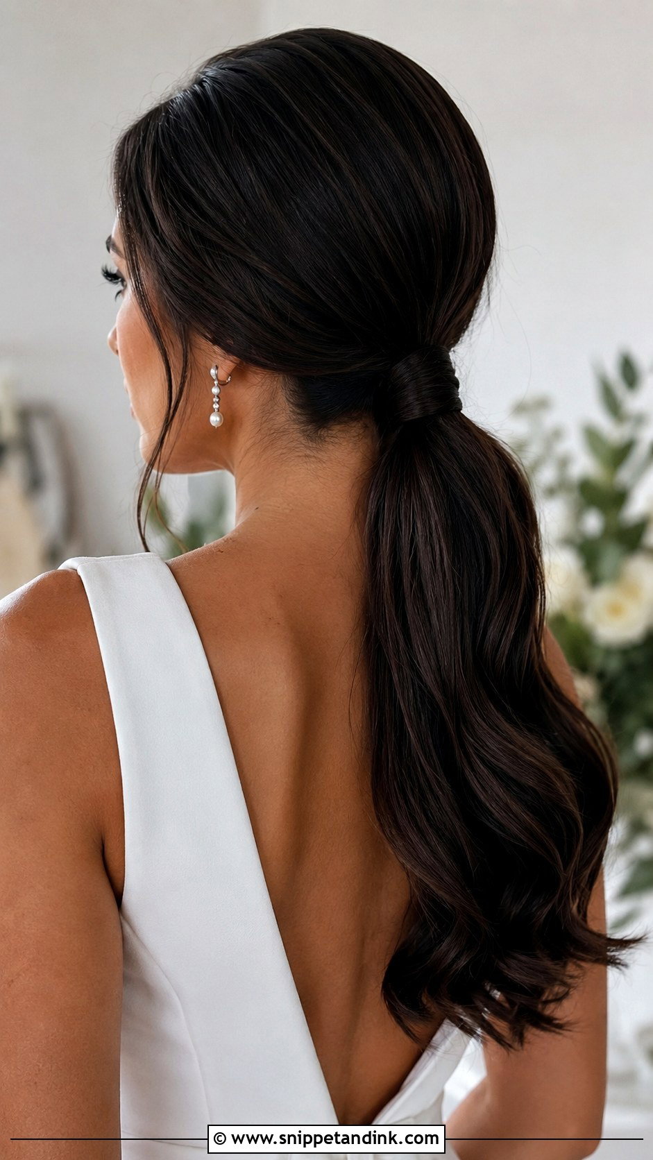 Bridal Ponytail - Snippet and Ink - 20 Marriage Hair Styles