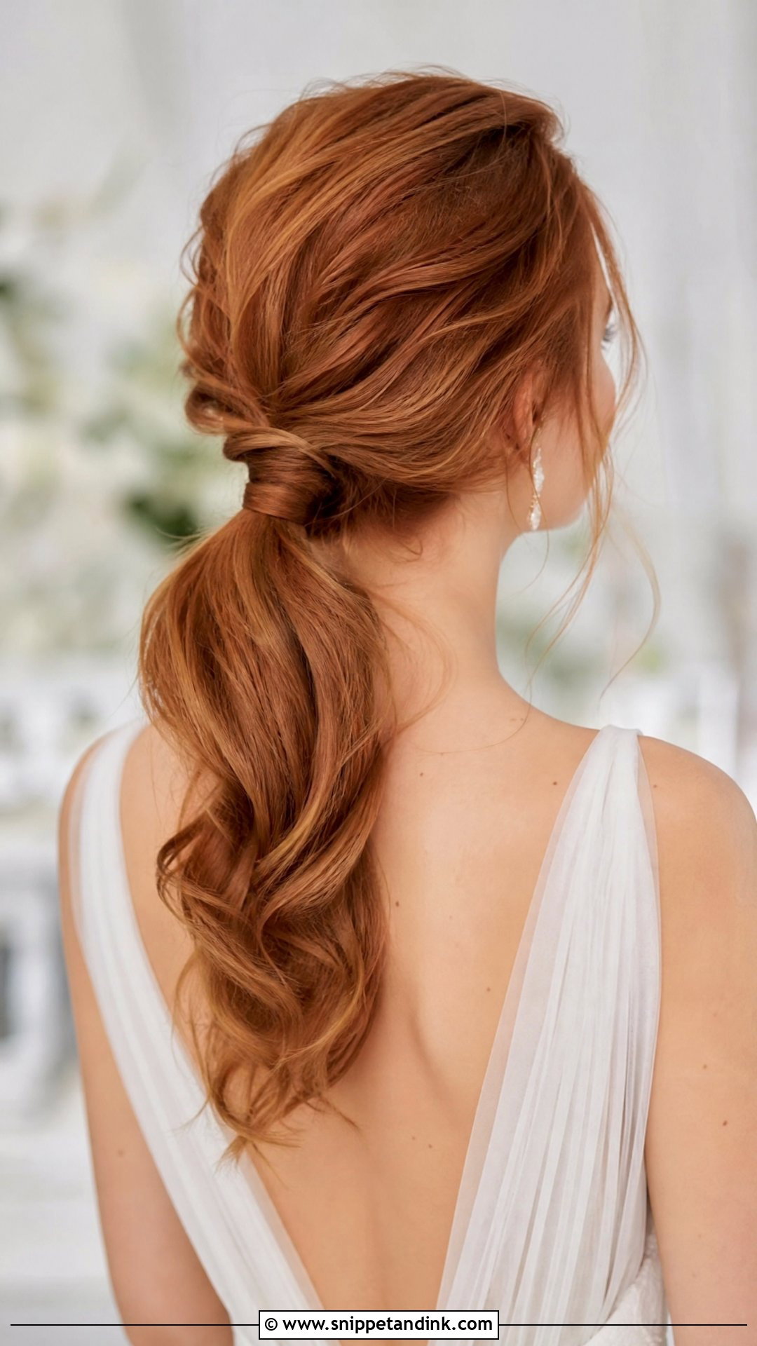 Bridal Ponytail - Snippet and Ink - 25 Brides Hair