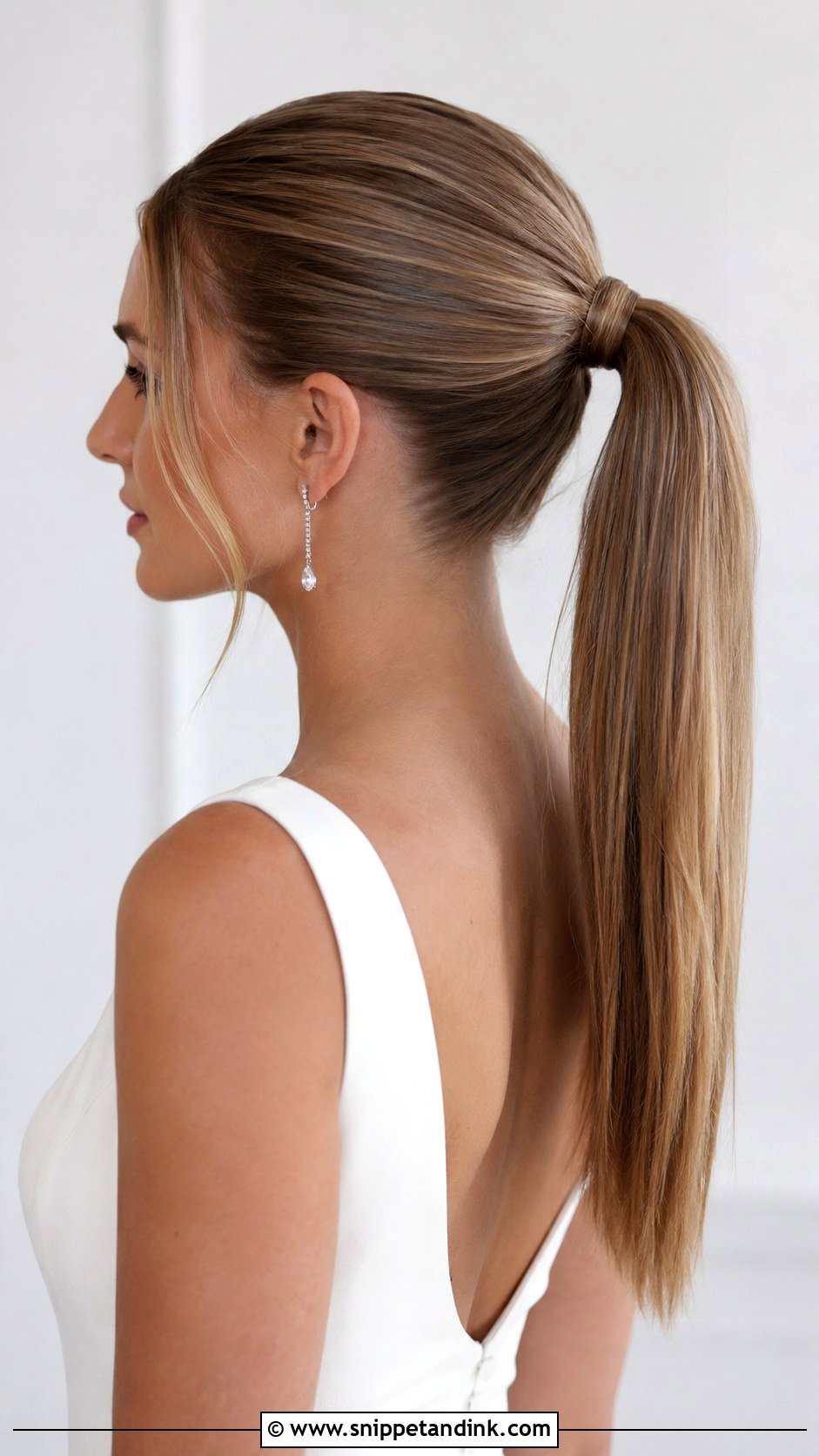 Bridal Ponytail Hairstyle - Snippet and Ink - 20 Hair for Weddings
