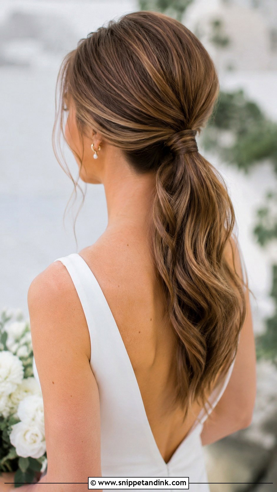 Bridal Ponytail for Fine Hair - Snippet and Ink - 20 Wedding Hair Fine Hair Ideas