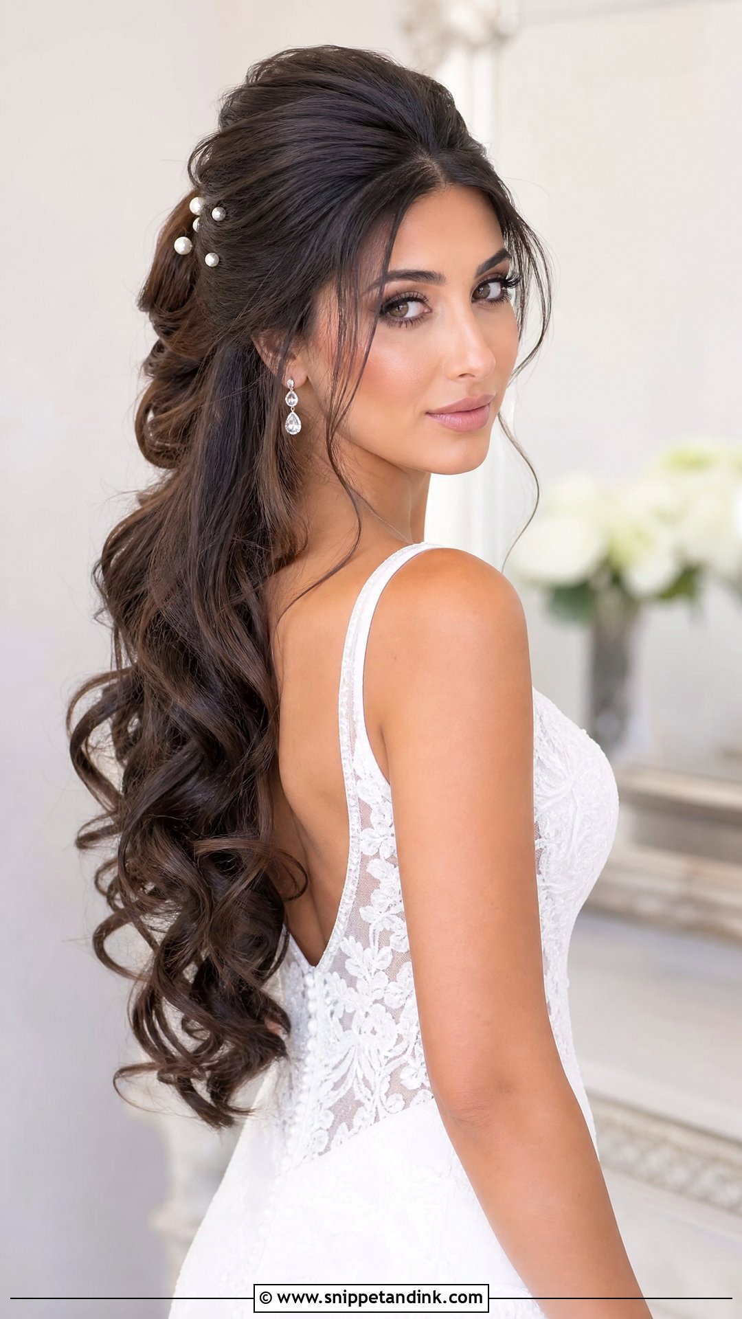 Bridal Puff Hairstyle For Long Hair - Snippet and Ink - 15 Bridal Puff Hairstyles