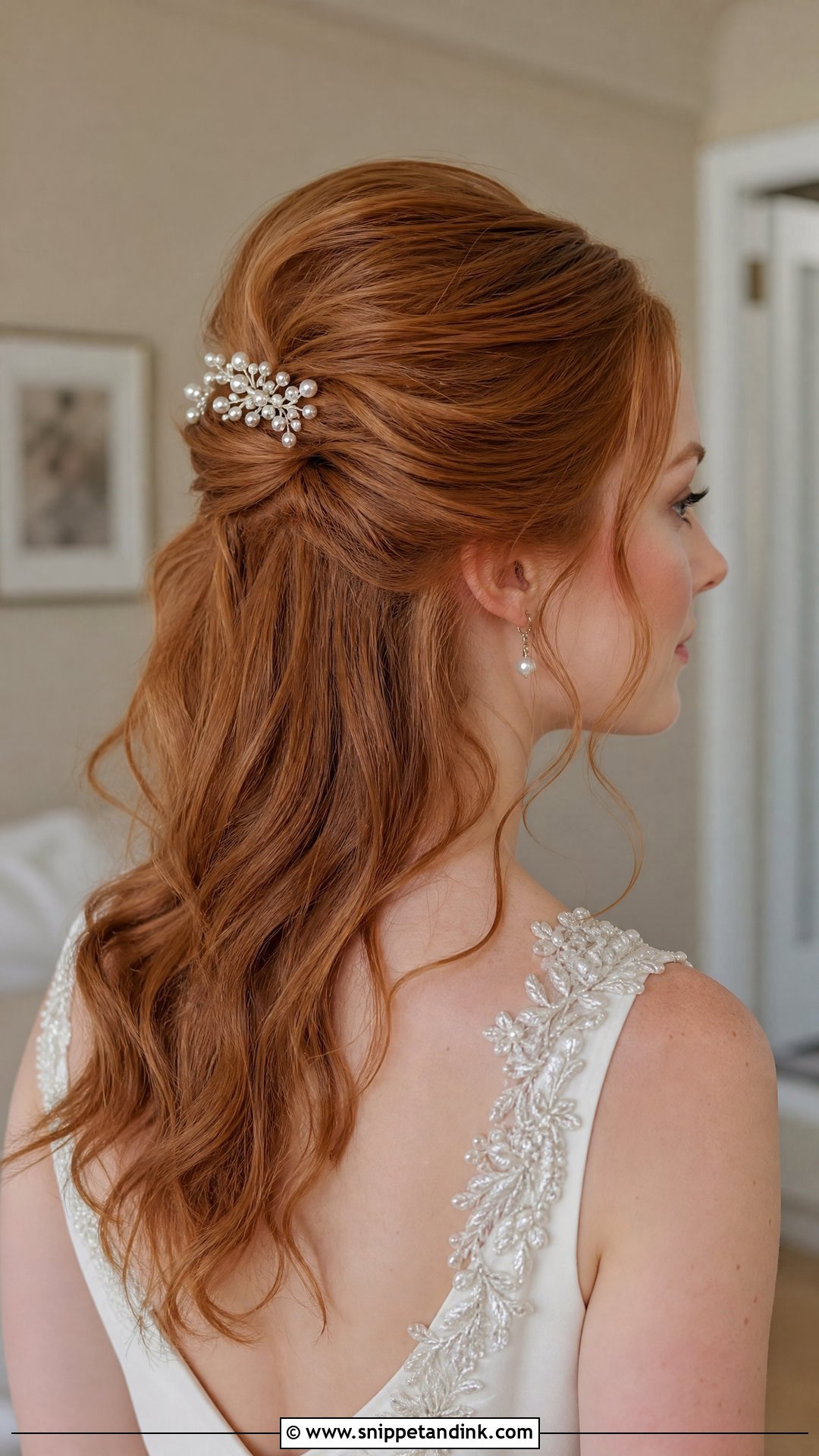 Bridal Puff Half Up Hairstyle - Snippet and Ink - 15 Bridal Puff Hairstyles