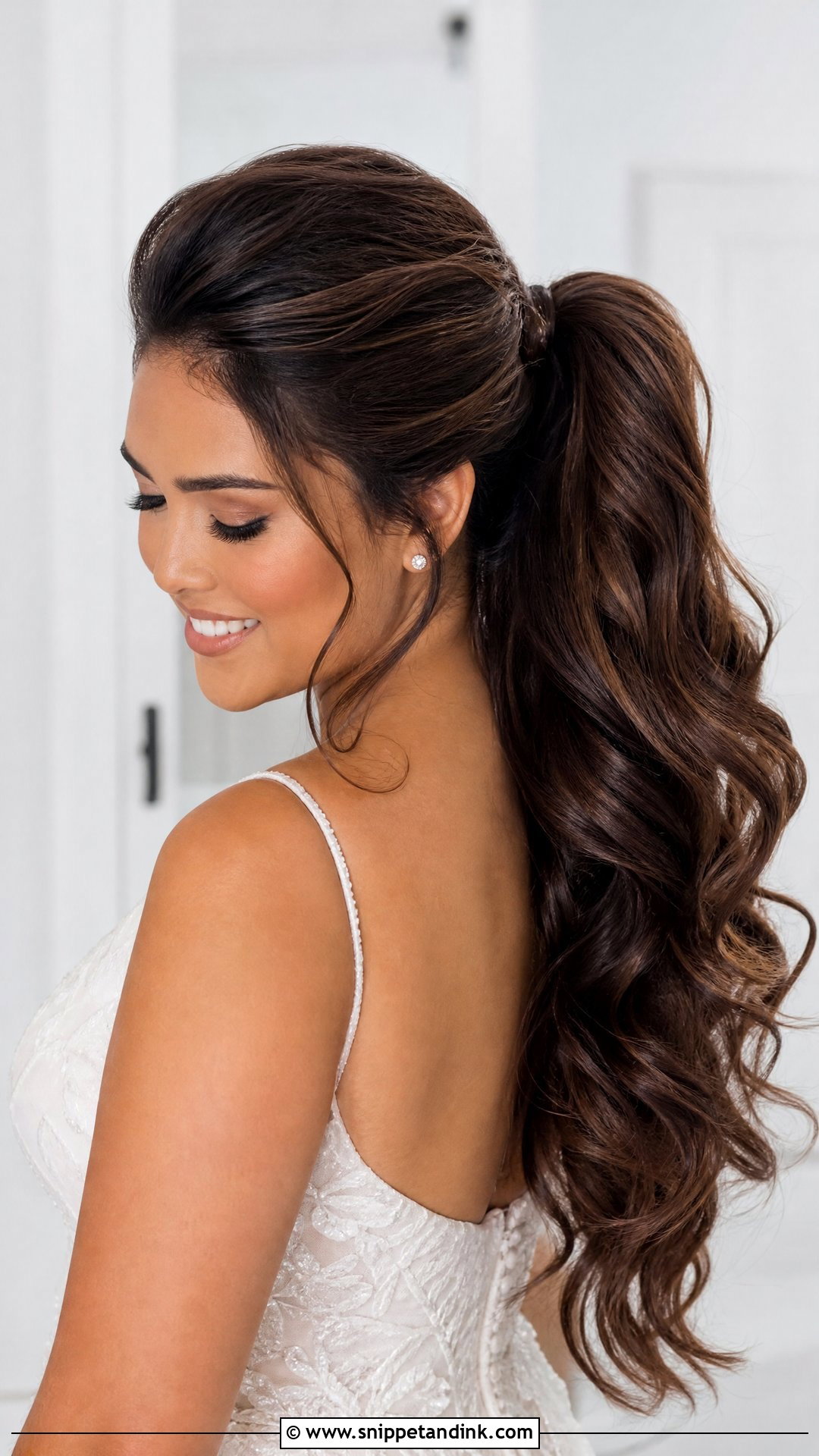 Bridal Puff Ponytail Hairstyle - Snippet and Ink - 15 Bridal Puff Hairstyles