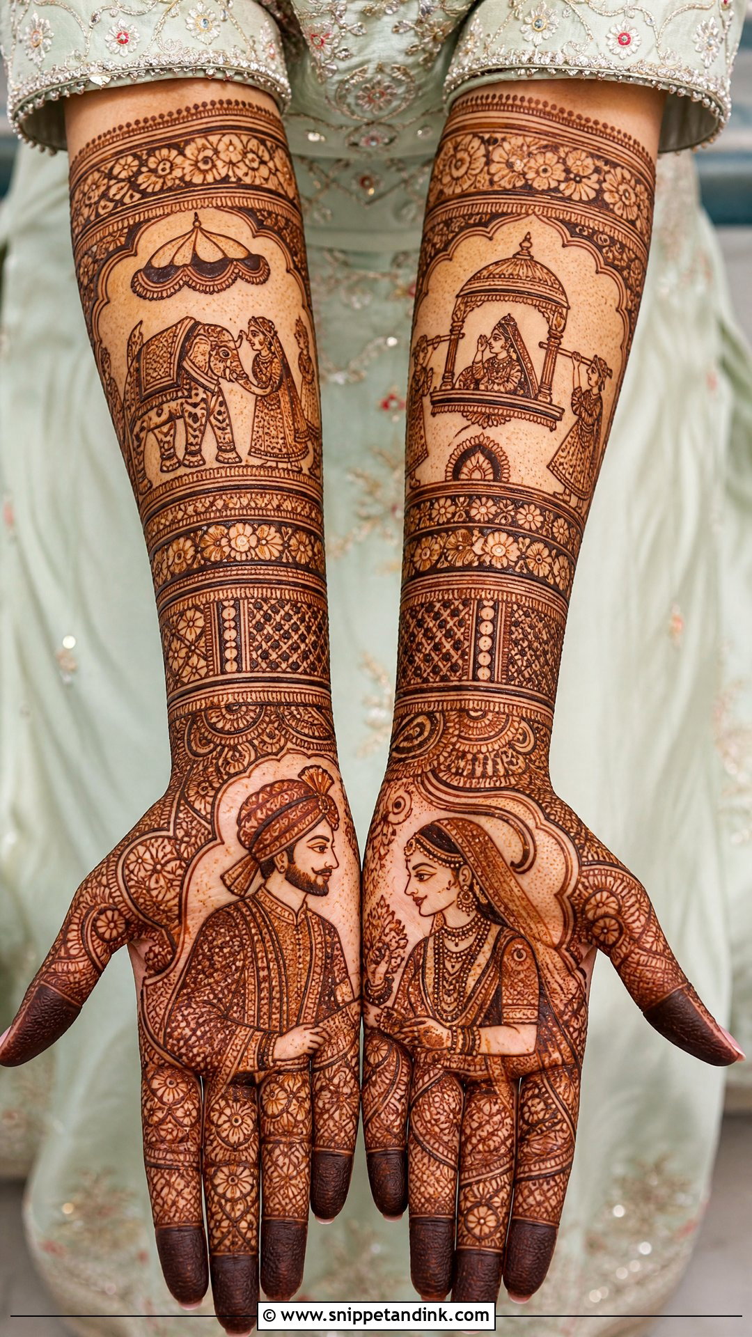Bridal Rajasthani Mehndi Design - Snippet and Ink - 20 Wedding Mehndi Designs Bridal Hands
