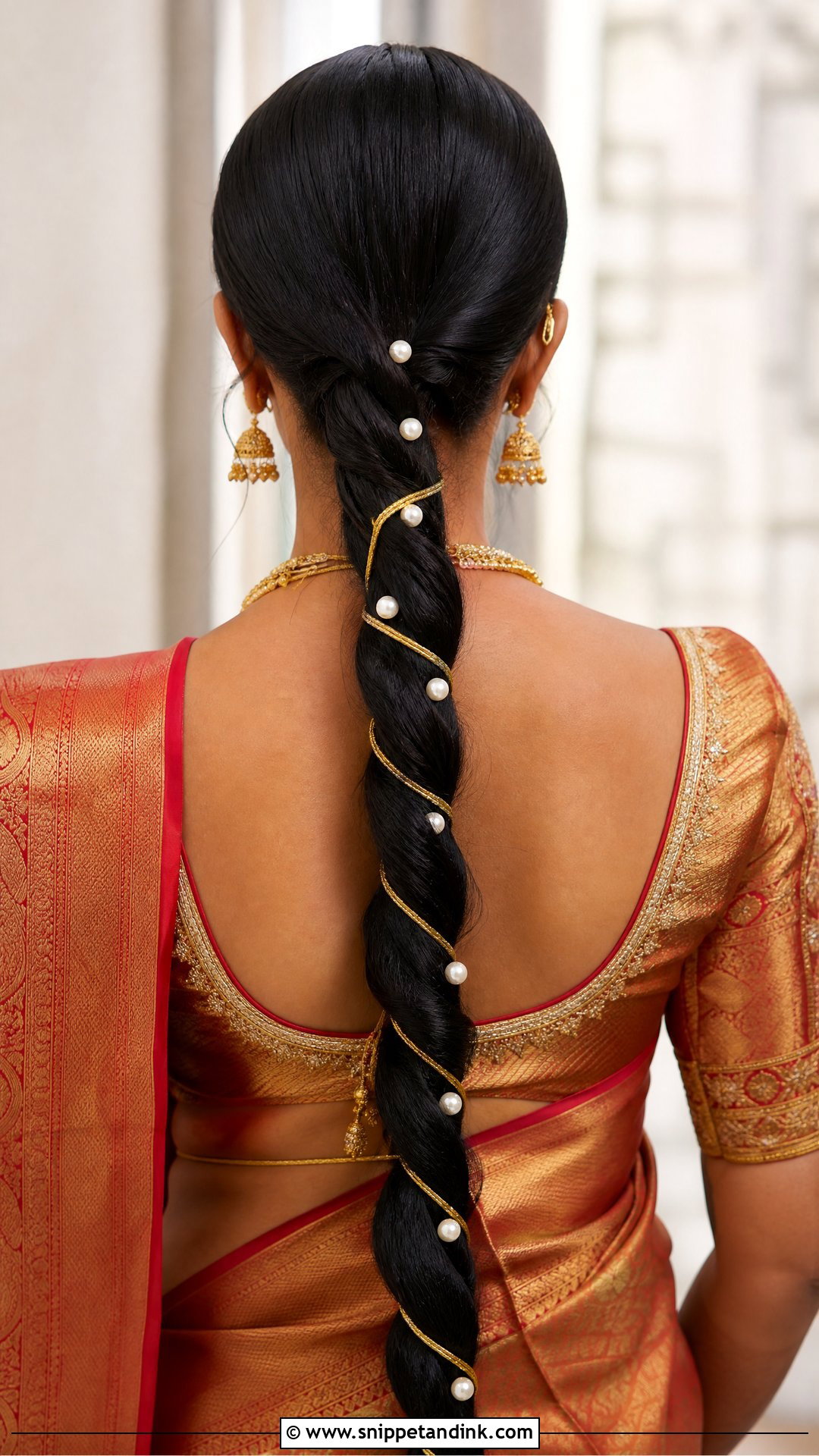 Bridal Rope Braid - Snippet and Ink - 15 Braided Hairstyles for Indian Bride