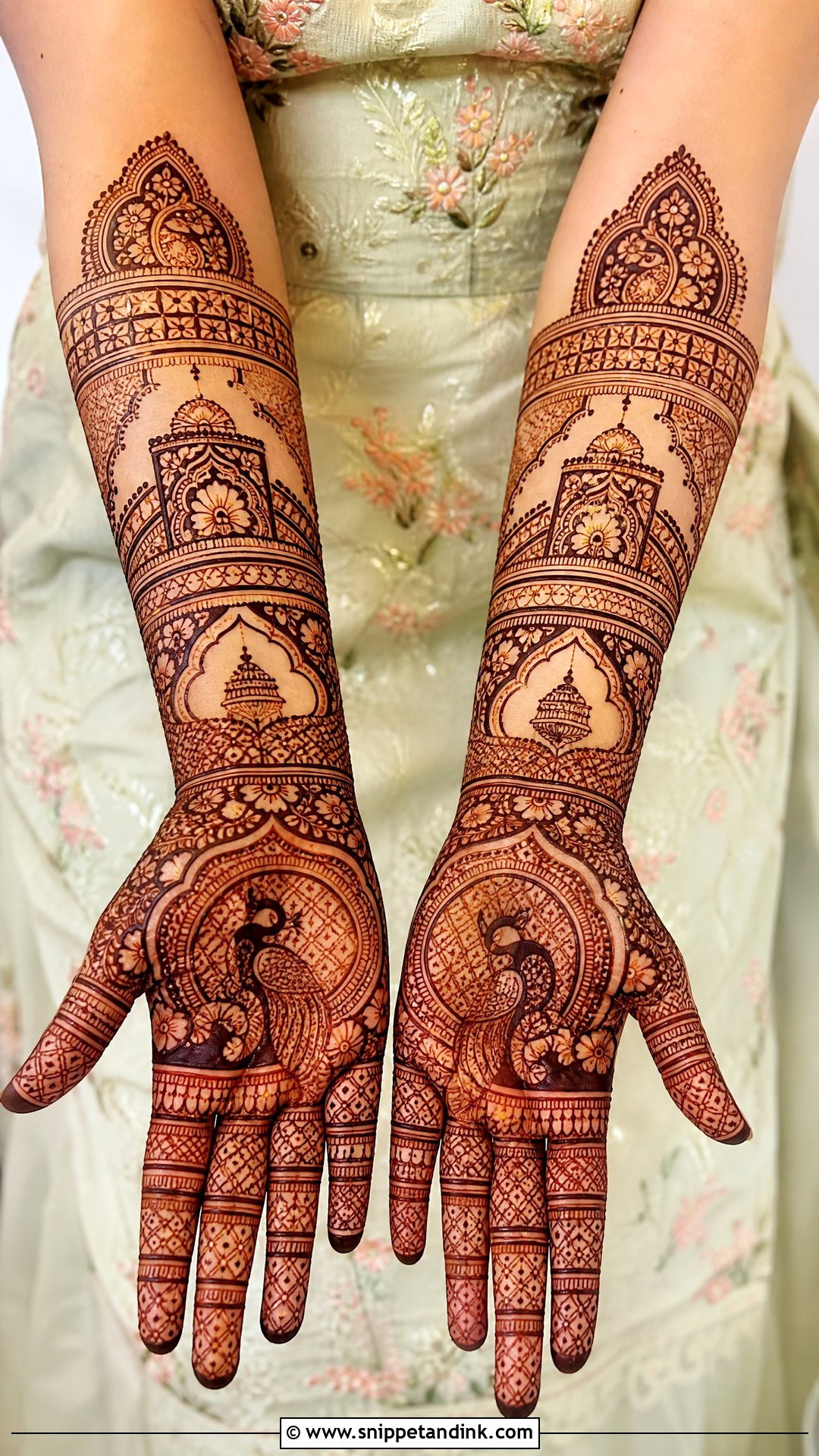 Bridal Sharara Design For Mehndi - Snippet and Ink - 20 Sharara Designs for Mehndi