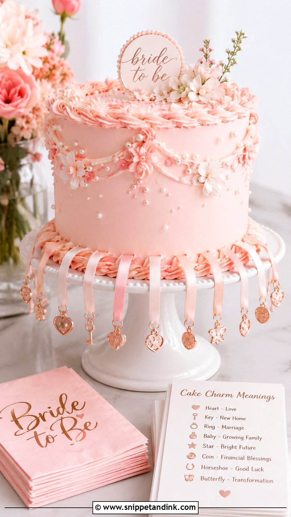 Bridal Shower Cake Pull - Snippet and Ink - 20 Wedding Cake Pulls