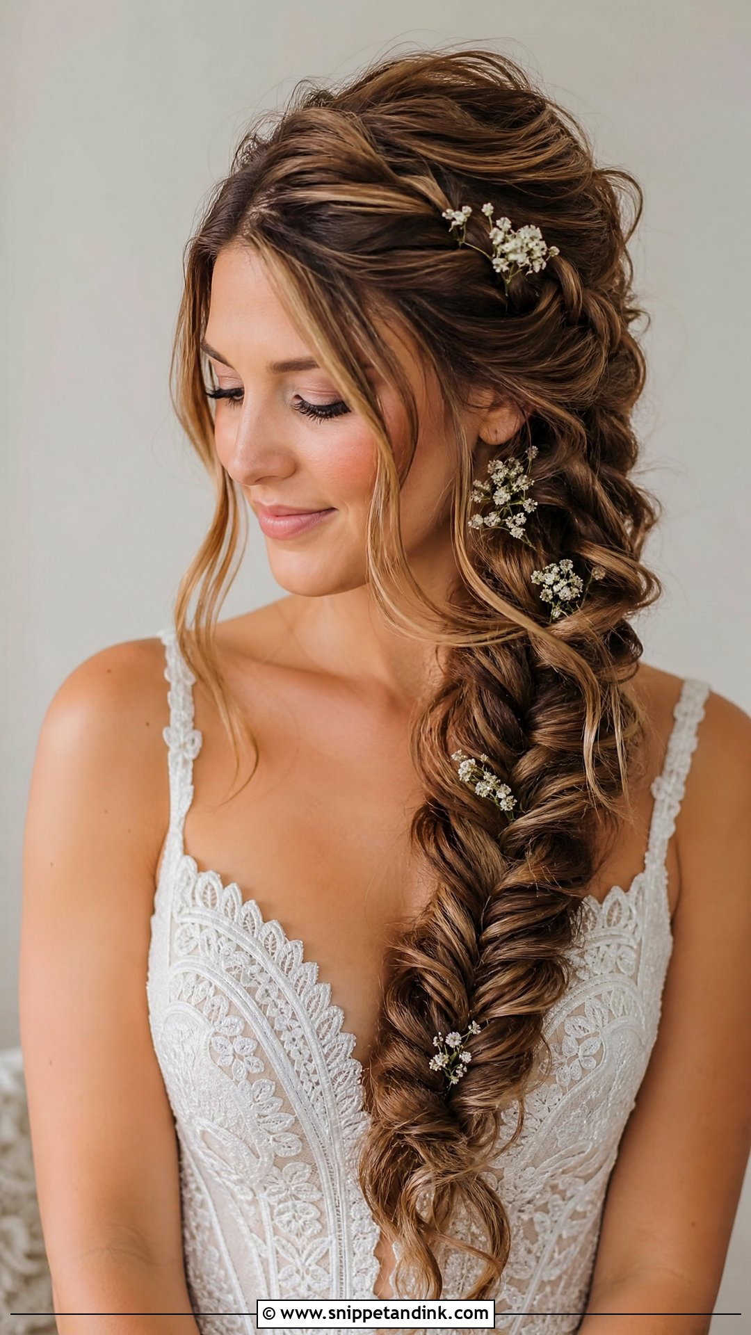 Bridal Side Braid - Snippet and Ink - 15 Bridal Hairdos