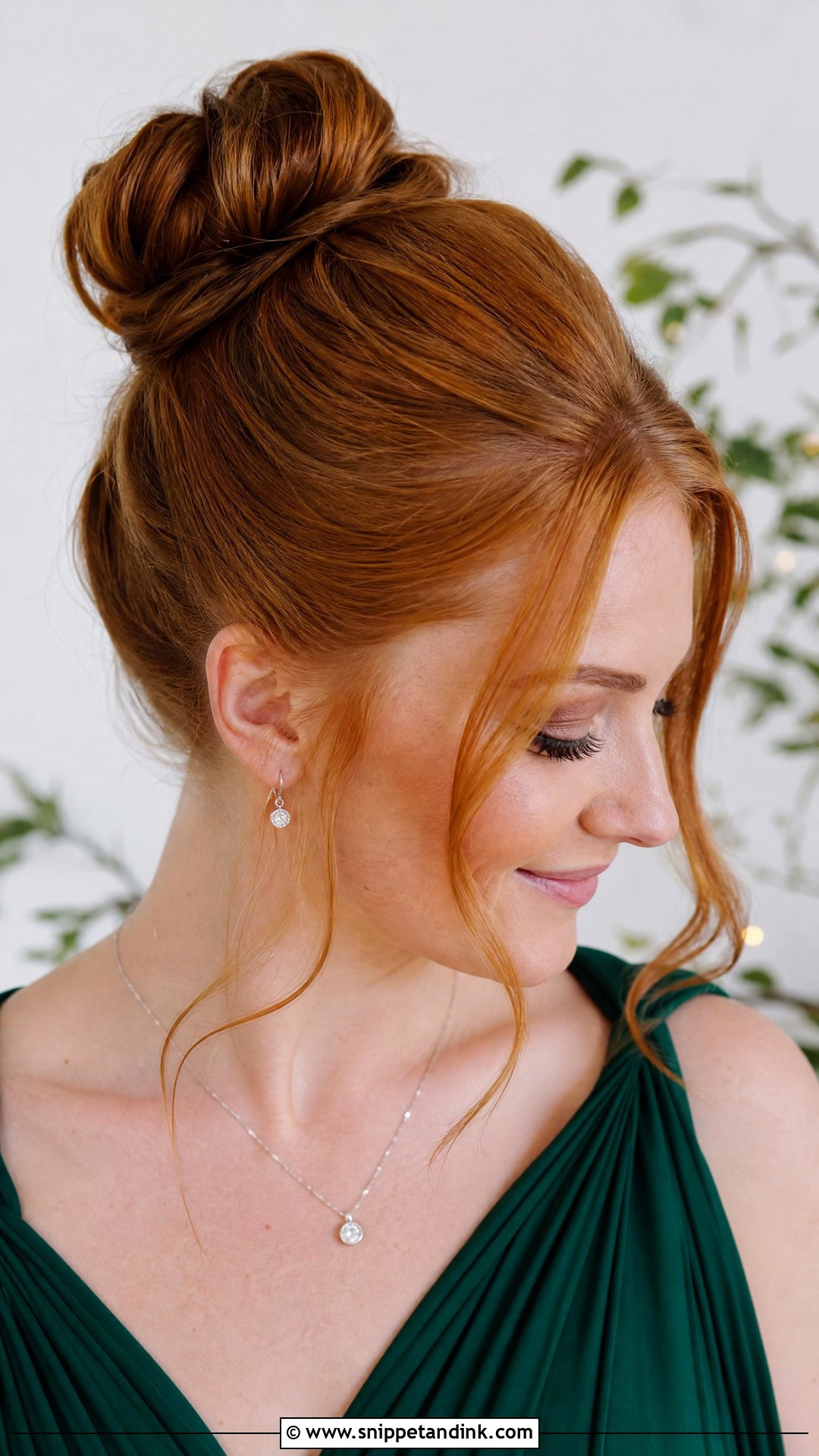Bridal Sister High Bun - Snippet and Ink - 15 Bridal Sister Hairstyles