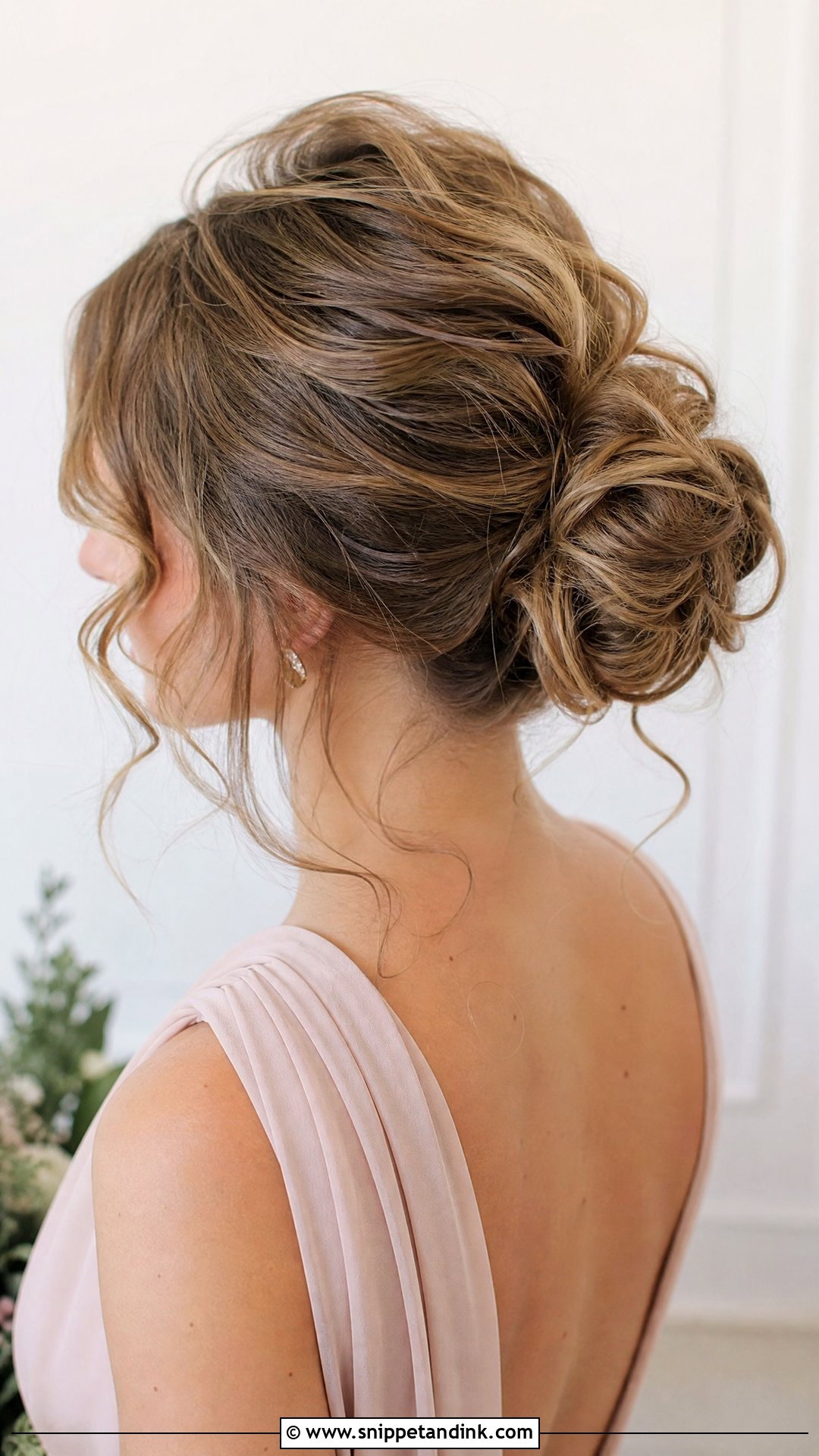 Bridal Sister Messy Bun - Snippet and Ink - 15 Bridal Sister Hairstyles