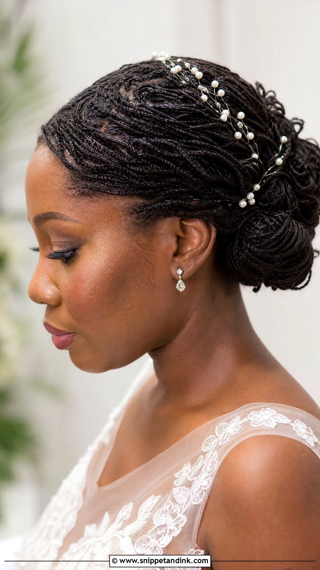Bridal Sisterlocks Updo - Snippet and Ink - 15 Bridal Dreadlocks Hairstyles Black Women