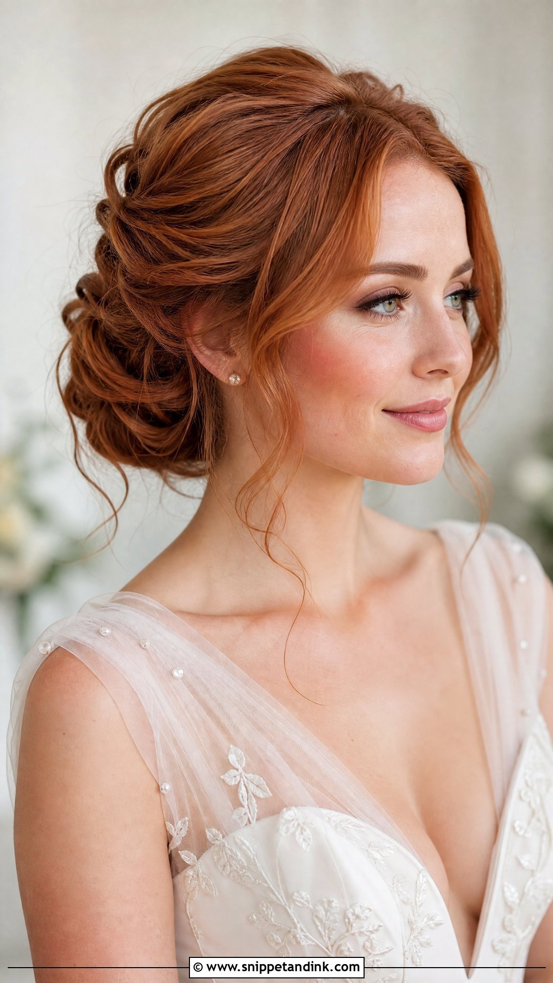 Bridal Soft Updo - Snippet and Ink - 15 Bride Hair Styling Ideas