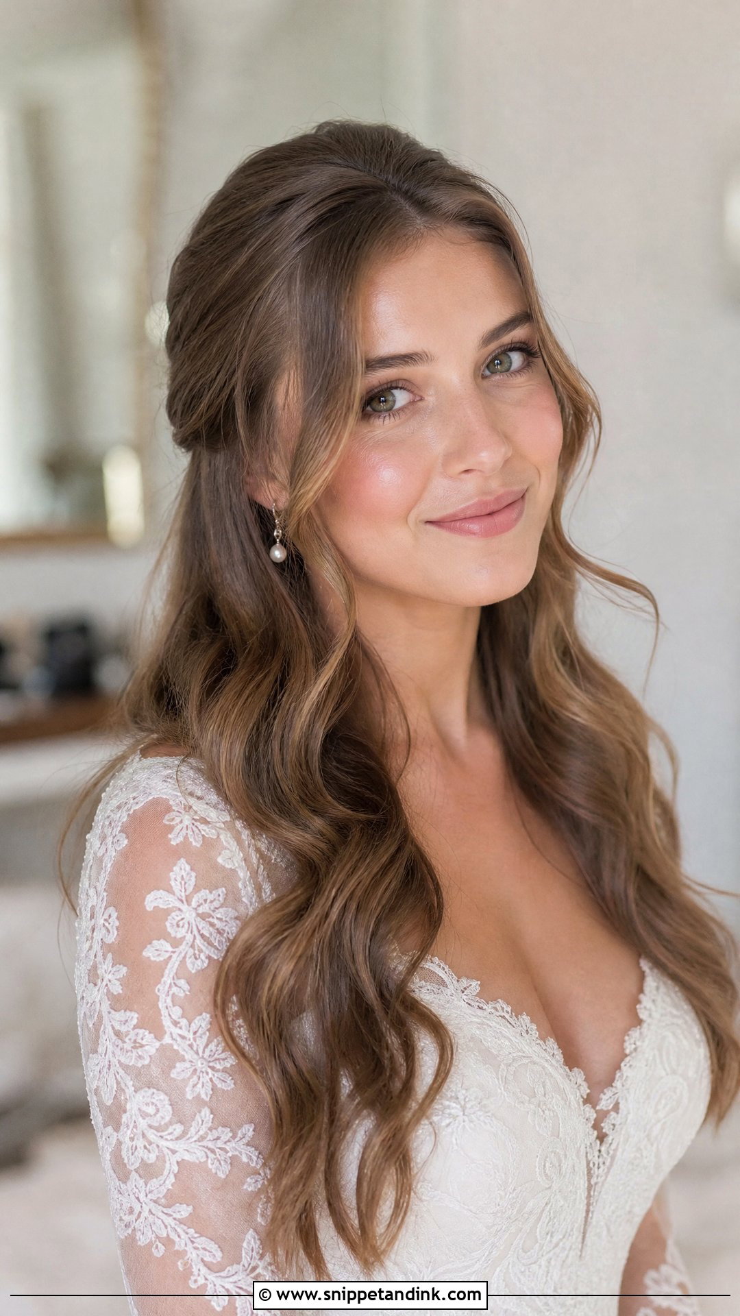 Bridal Soft Waves - Snippet and Ink - 15 Bridal Hair Down Hairstyles