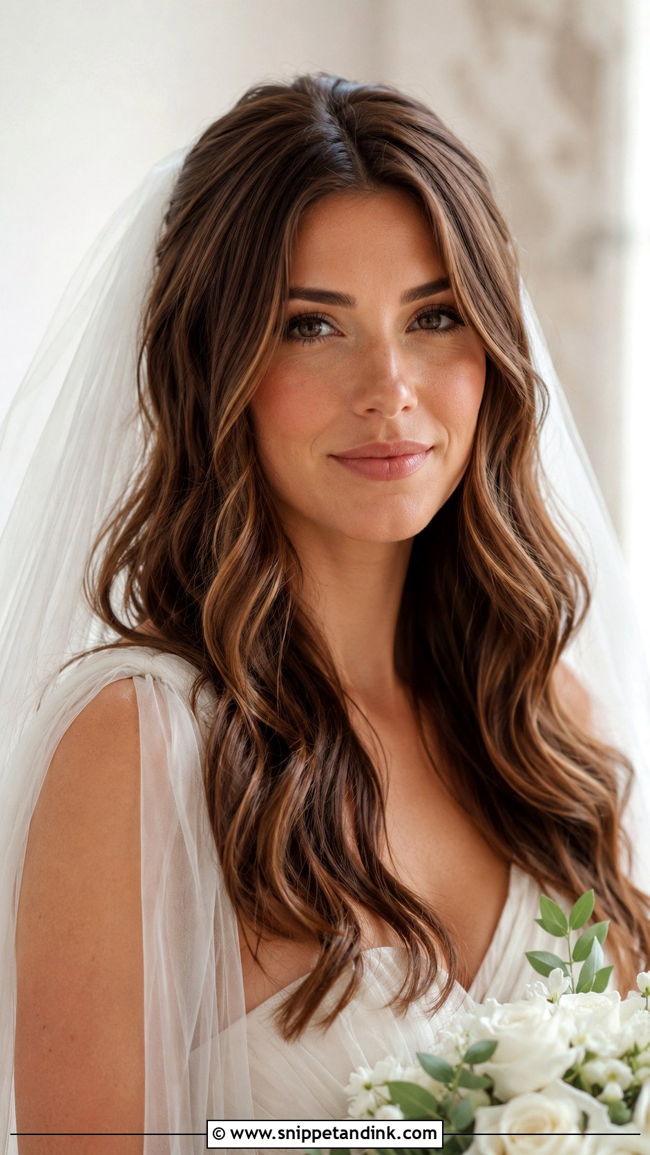 Bridal Soft Waves - Snippet and Ink - 20 Bridal Hairstyles for Wedding