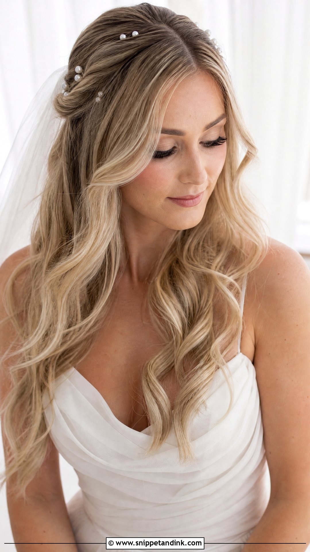 Bridal Soft Waves - Snippet and Ink - 15 Best Bridal Hairstyles
