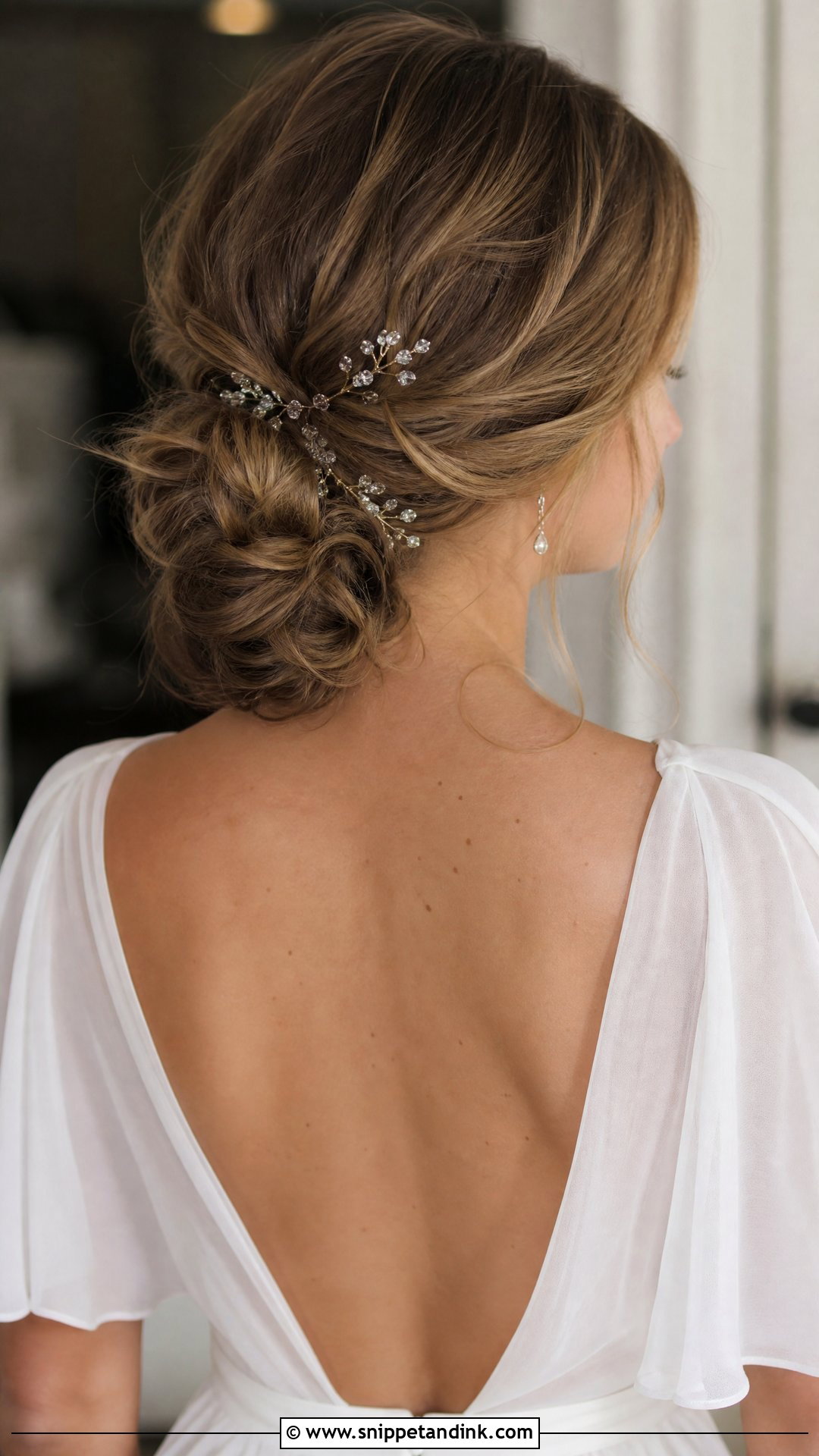 Bridal Textured Bun - Snippet and Ink - 15 Bride Hair Styling Ideas