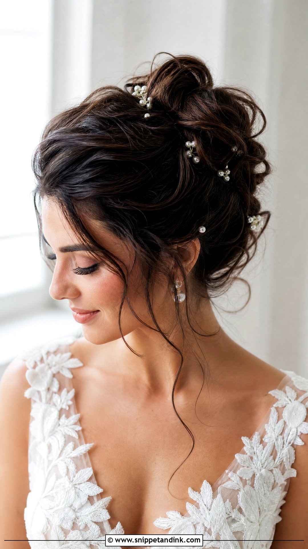 Bridal Textured Updo - Snippet and Ink - 15 Bridal Look Hairstyles