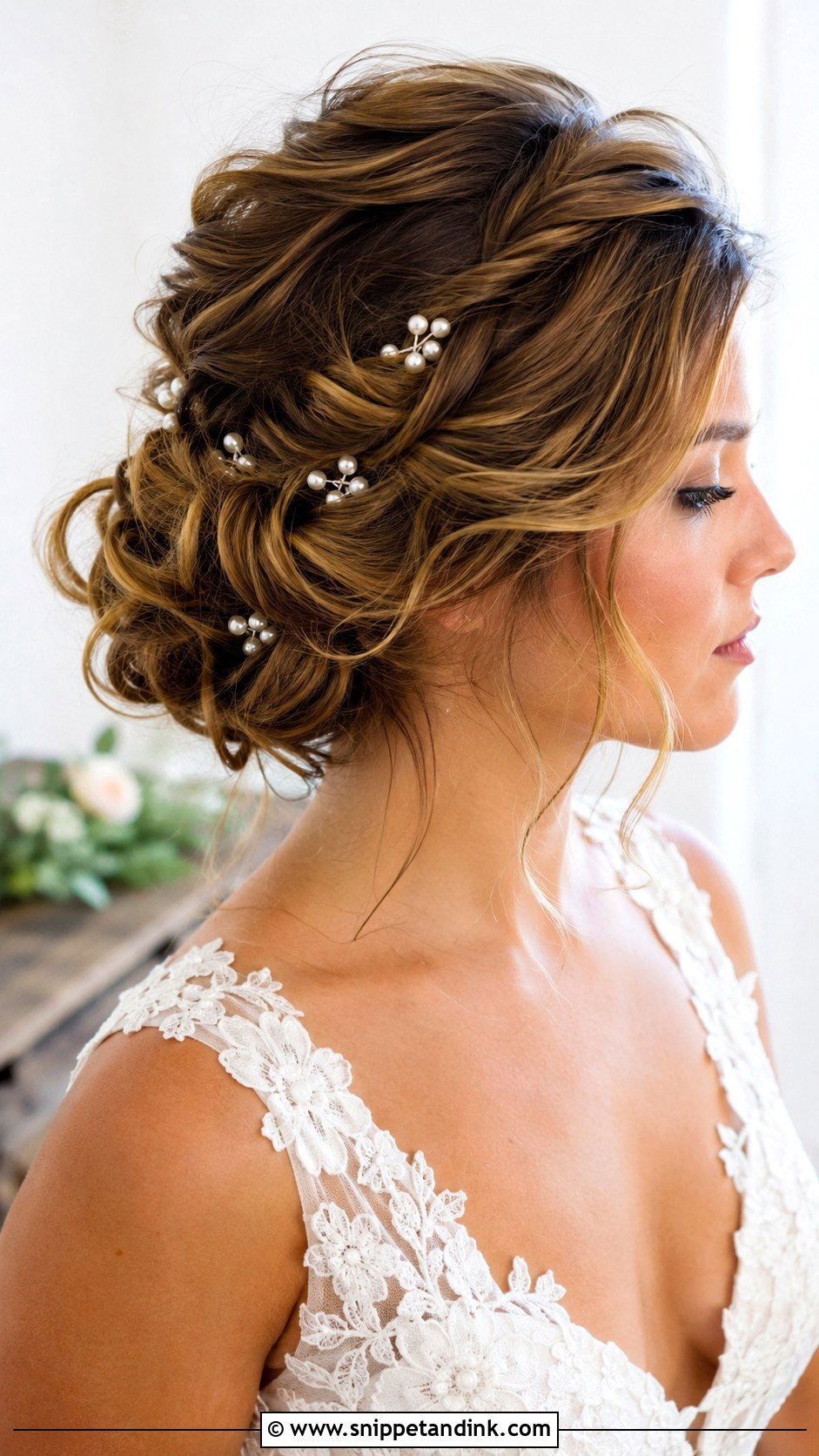 Bridal Textured Updo - Snippet and Ink - 20 Hairstyles for a Bride